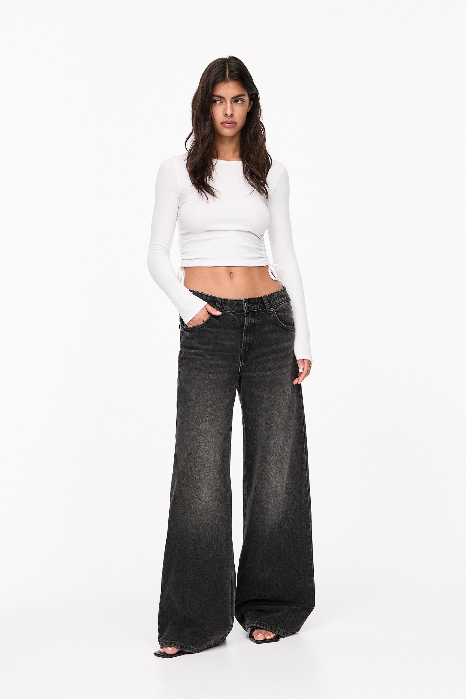 Fashion baggy pantalones mujer