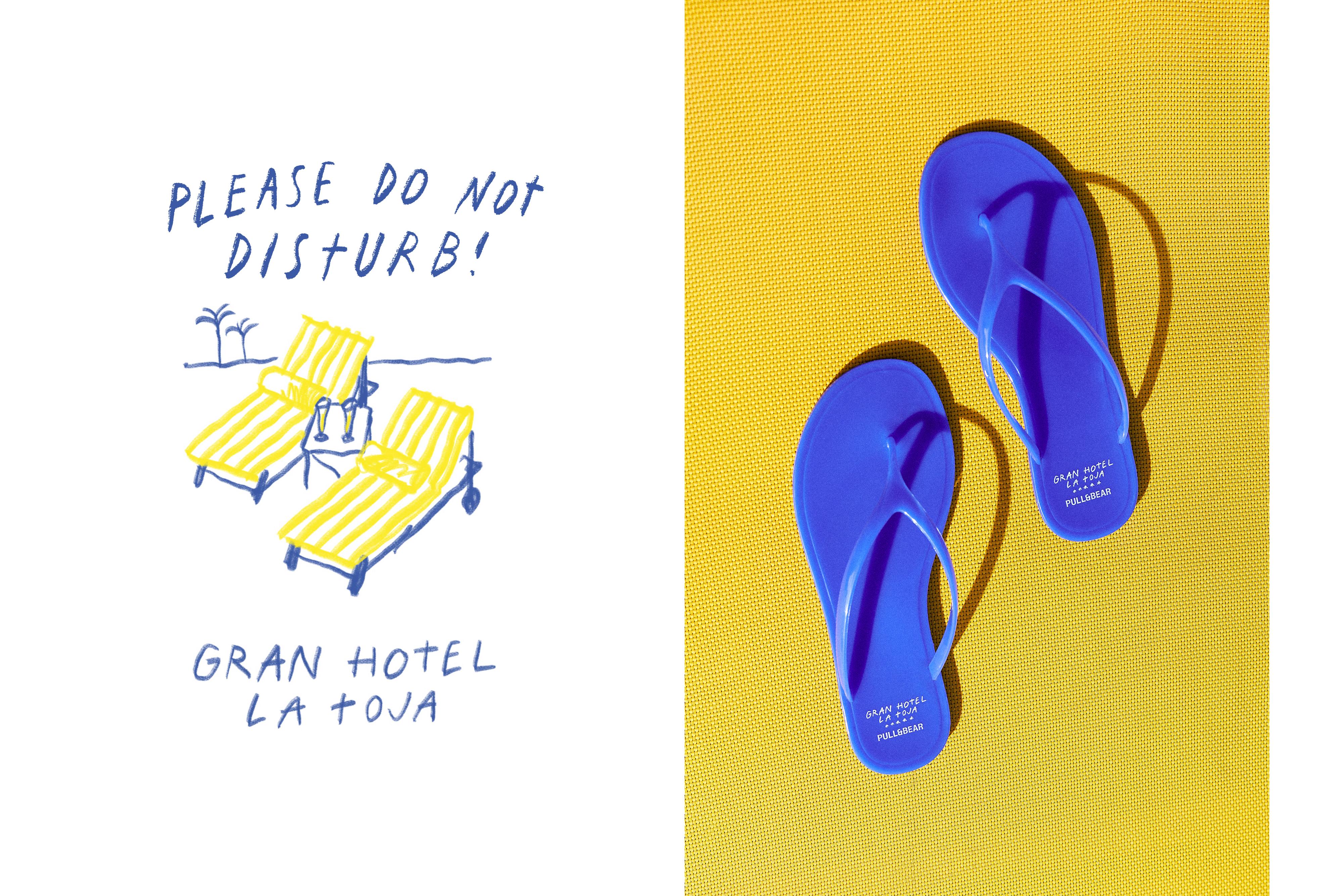 La Toja jelly sandals — Blue