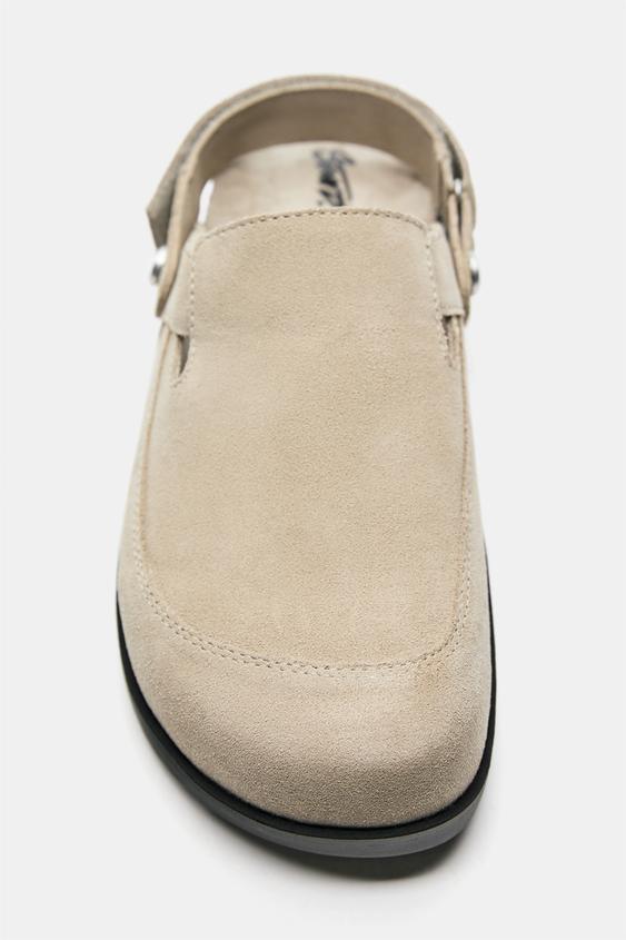 LZQpearl Mocassins Hommes Cuir Suédé Chaussons Confortables Penny Loafers Décontractés