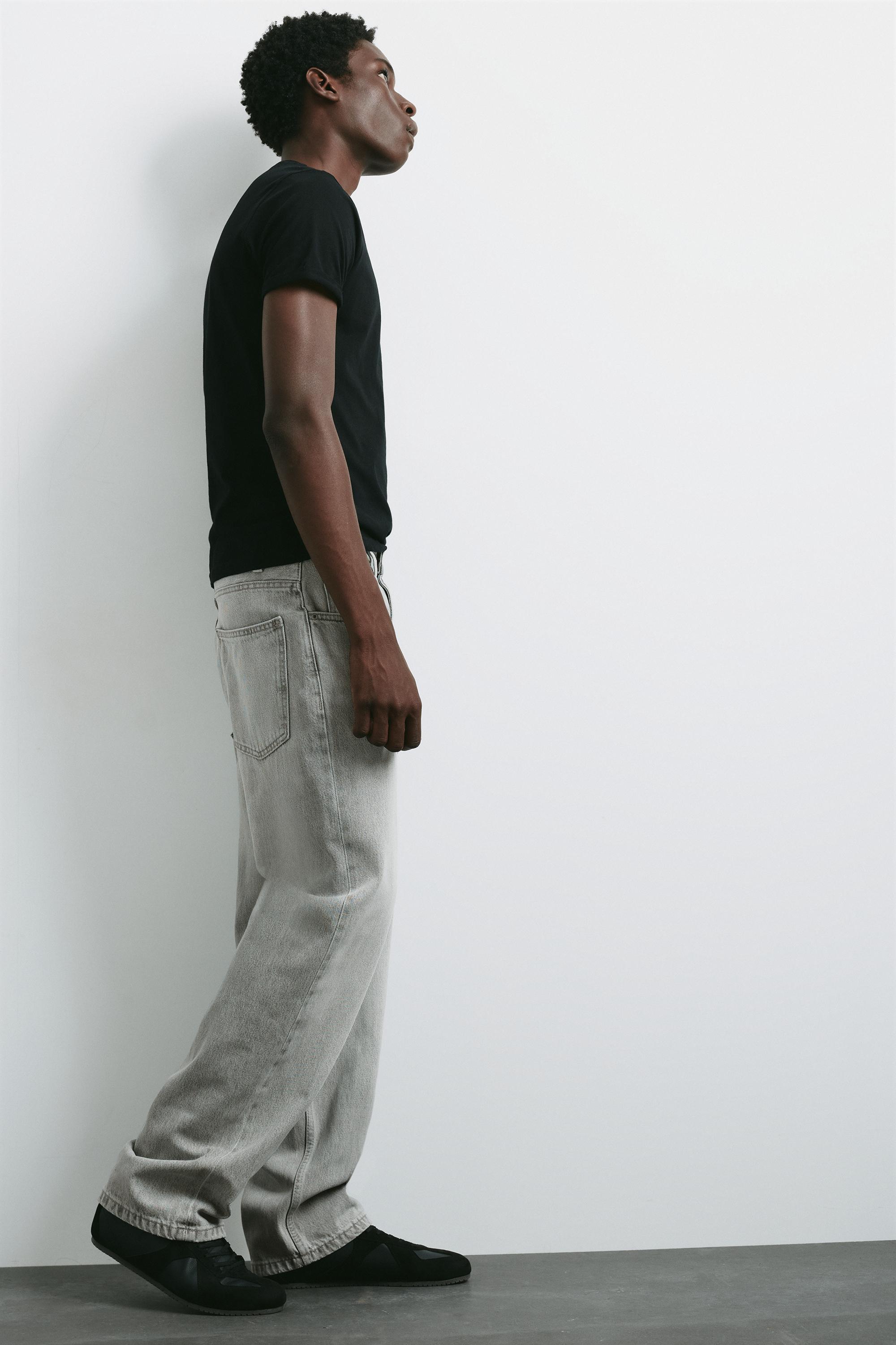Baggy jeans — Dark grey
