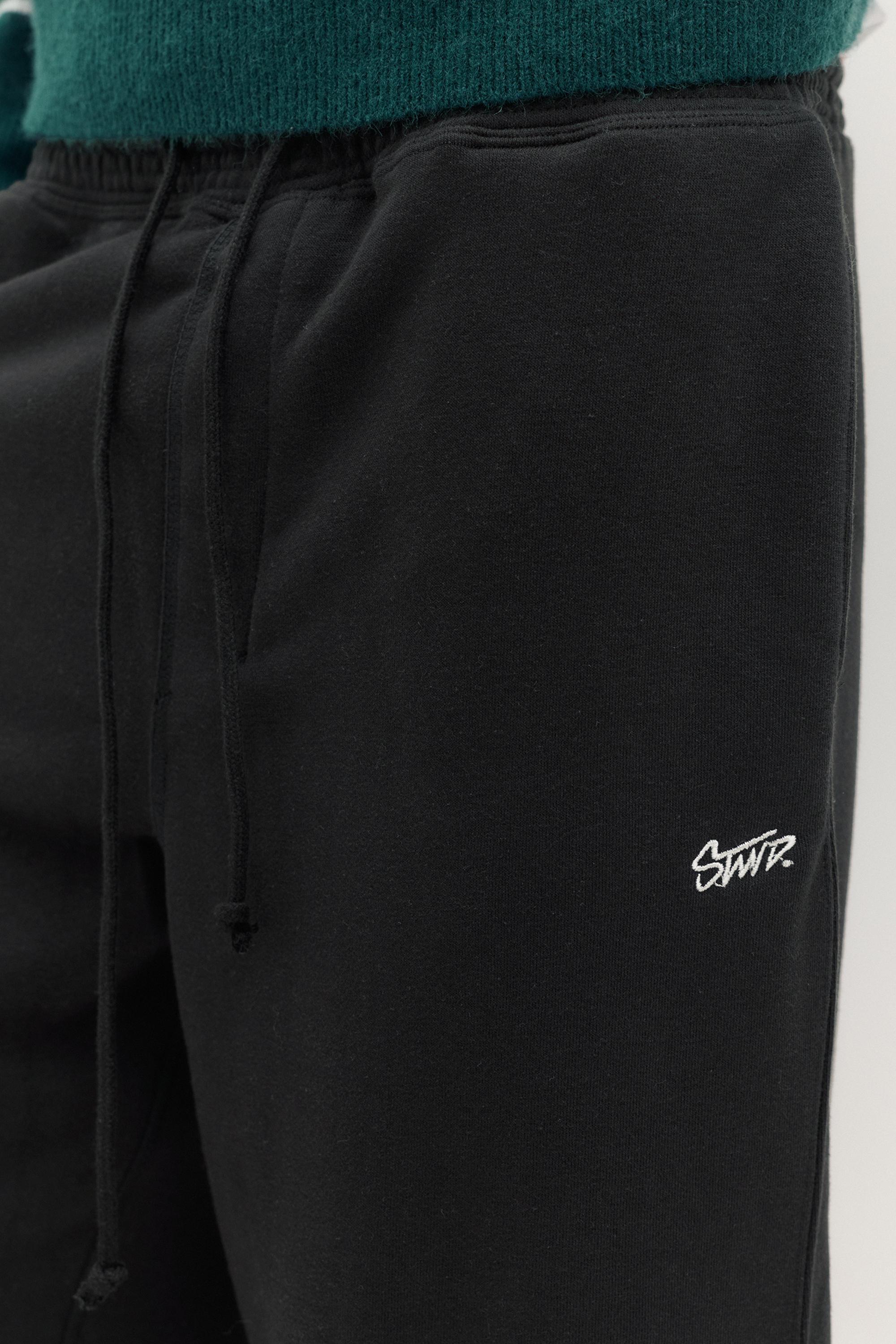 STWD tracksuit bottoms — Black