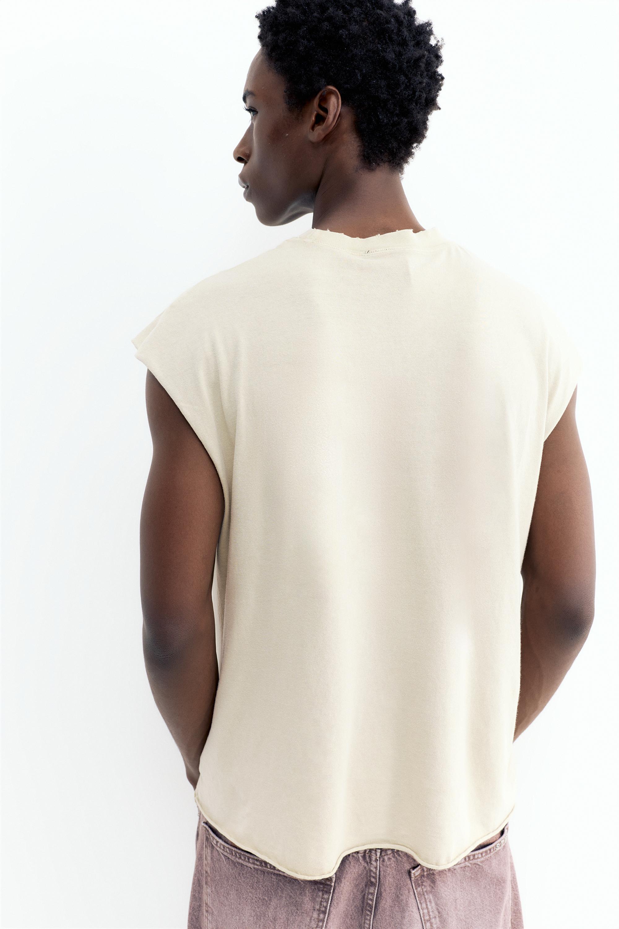 Acid wash tank top — Off white