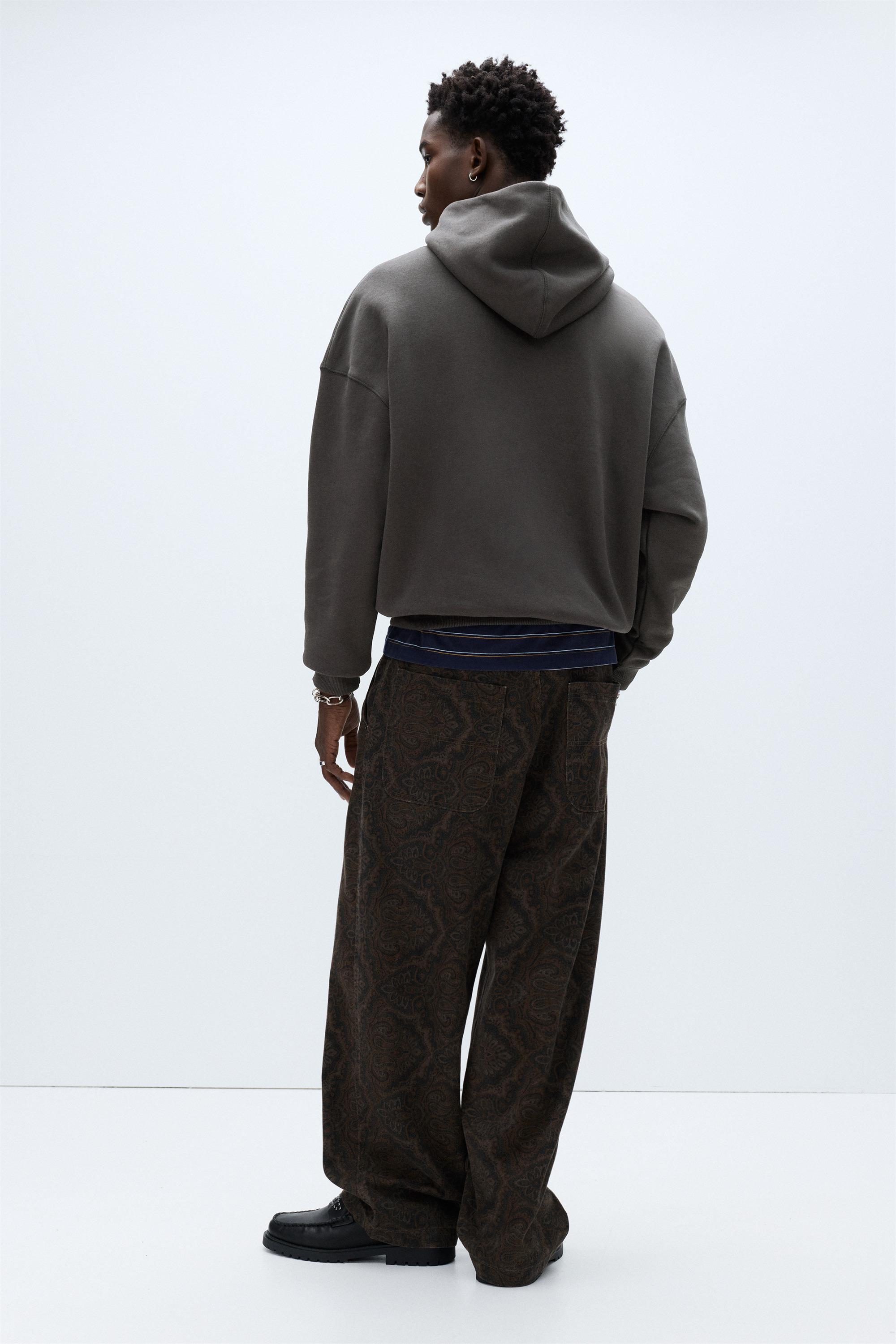 Boxy hoodie — Anthracite grey