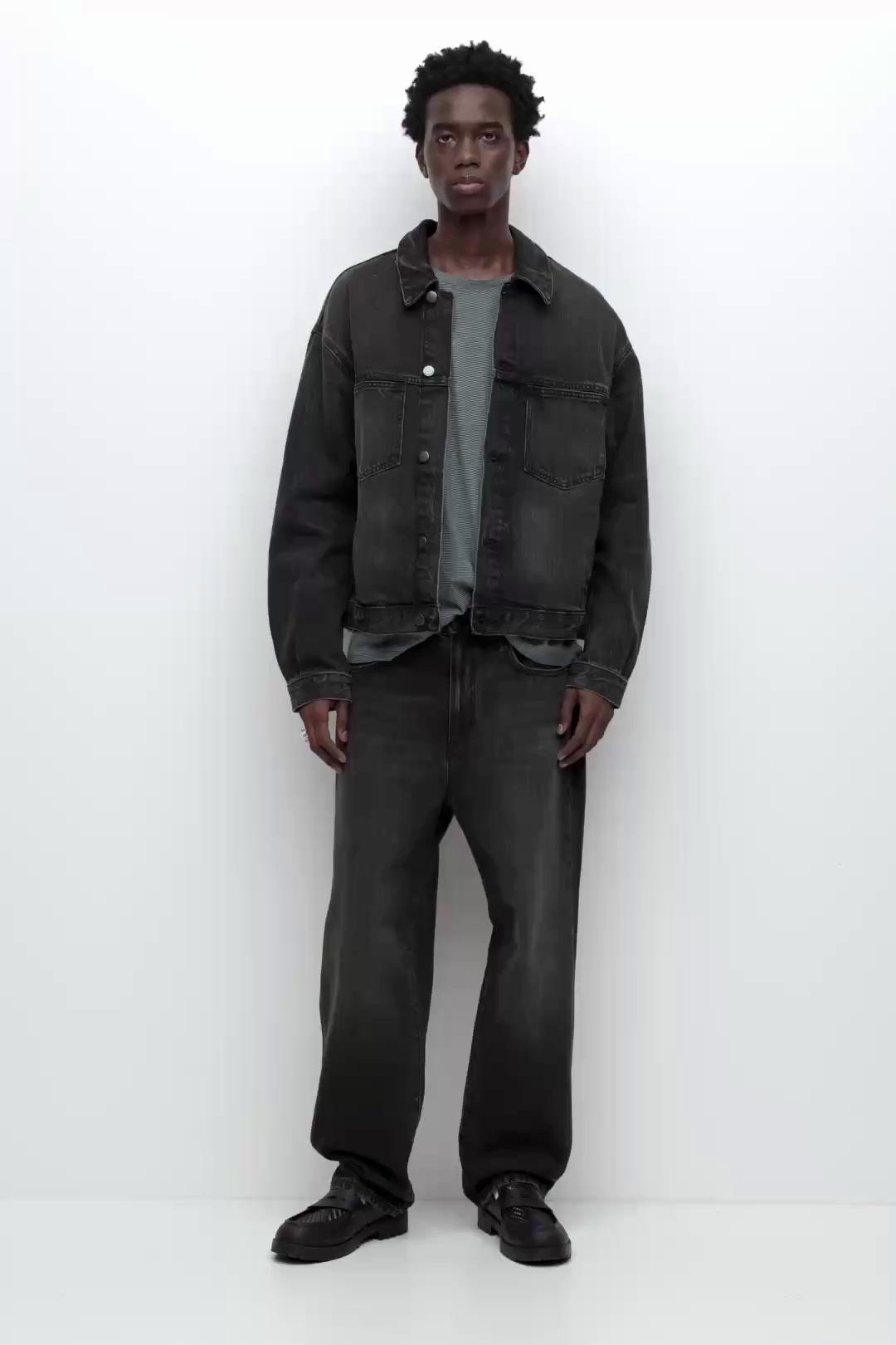 Veste en jean trucker