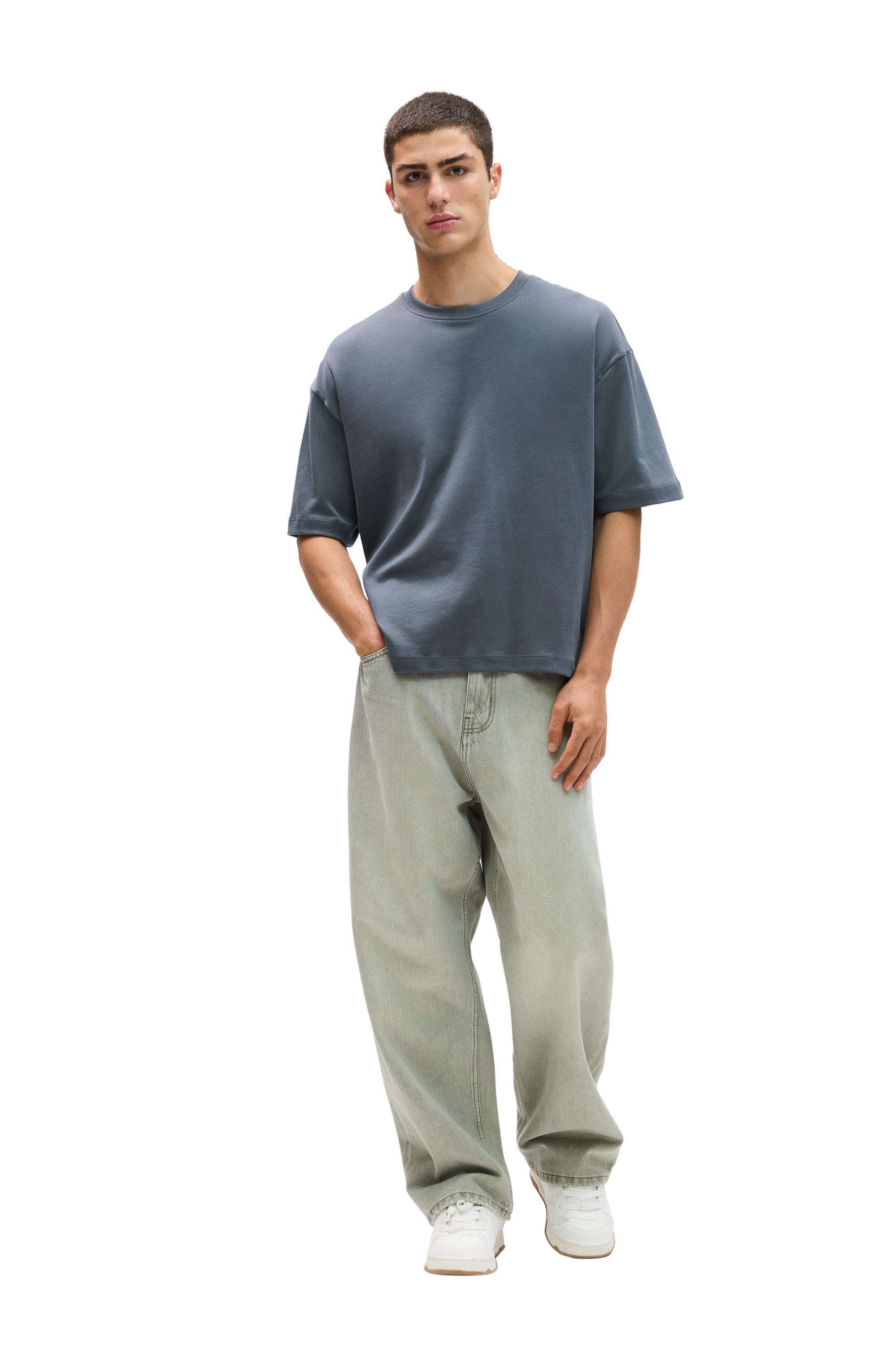 Boxy T-shirt — Blue