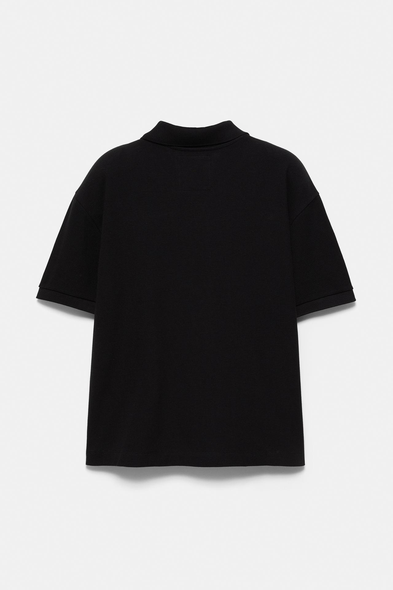Oscar Ouyang polo shirt — Black