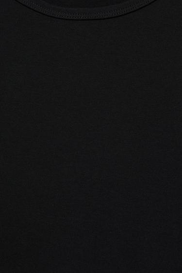 Fitted long sleeve T-shirt — Black 7