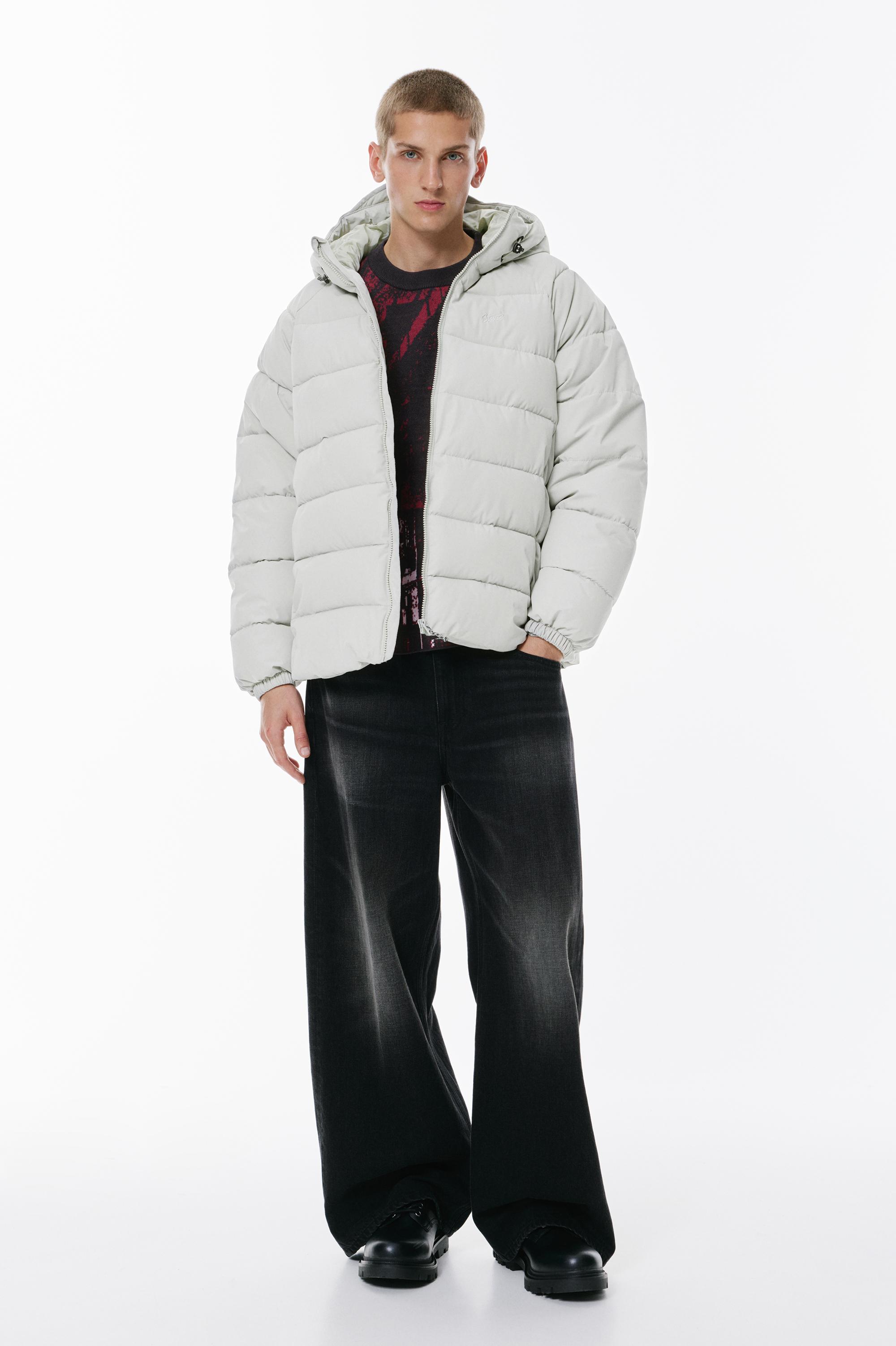 Kapüşonlu şişme STWD mont - Görsel 19