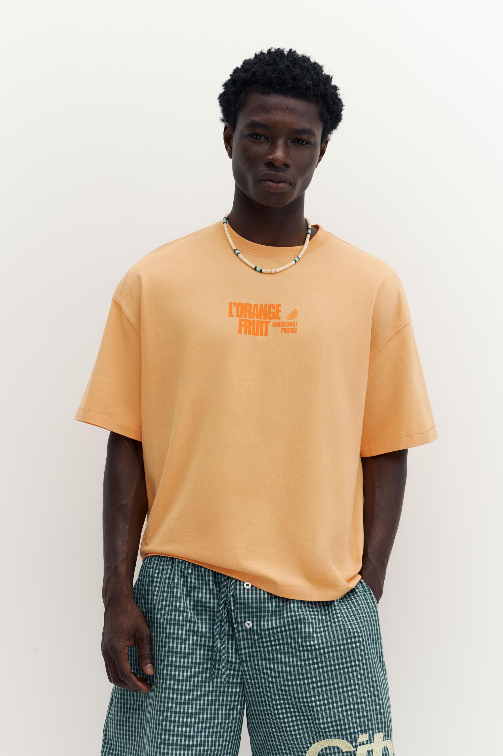 STWD orange graphic T-shirt — Orange