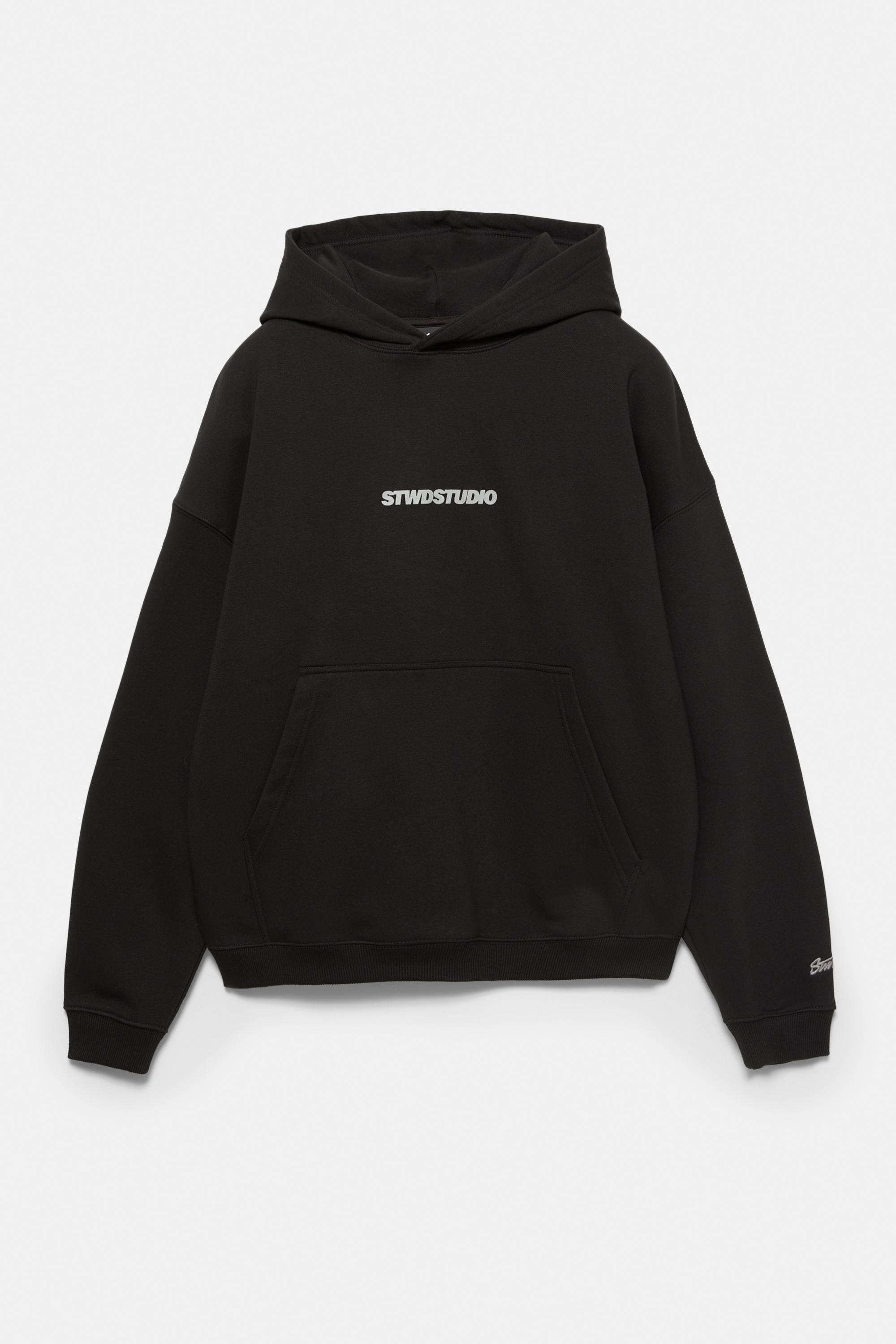 STWD Studio kapüşonlu sweatshirt - Görsel 2