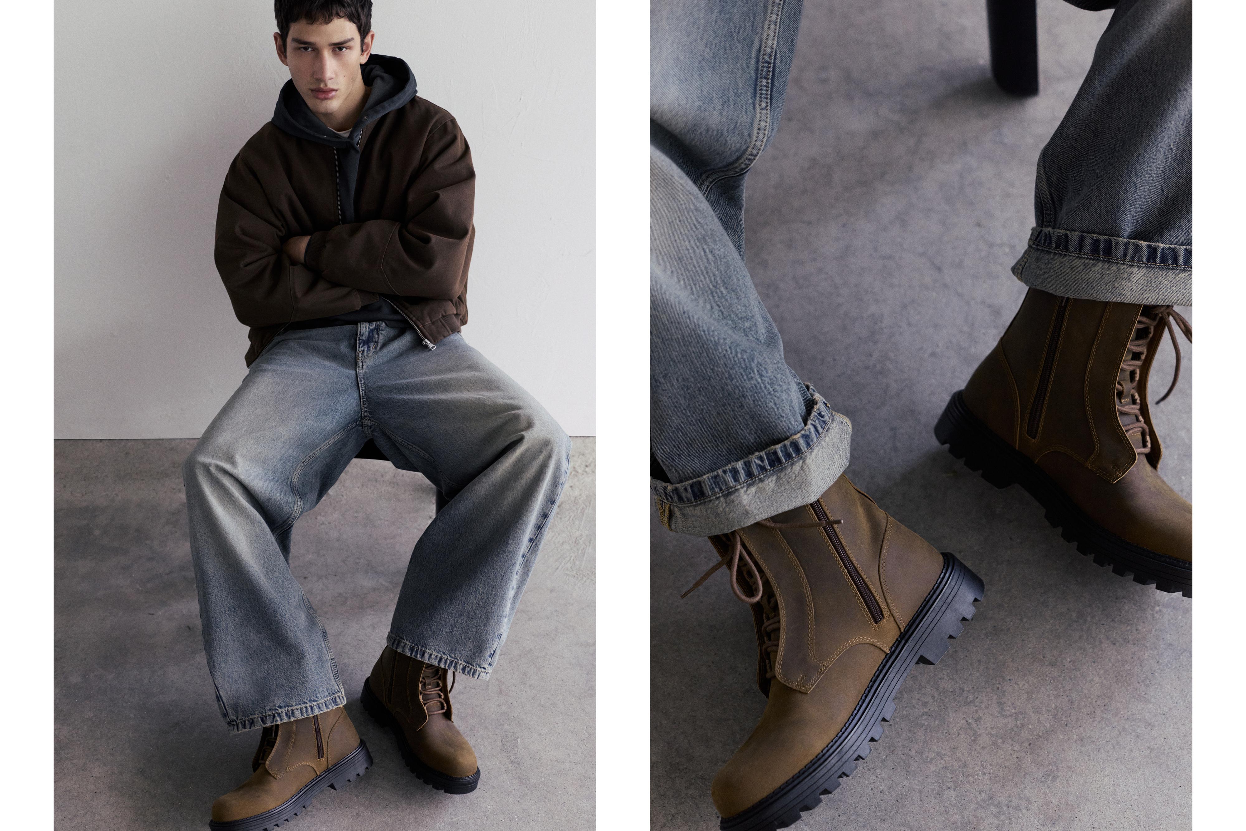 Bağcıklı deri bot - Görsel 28