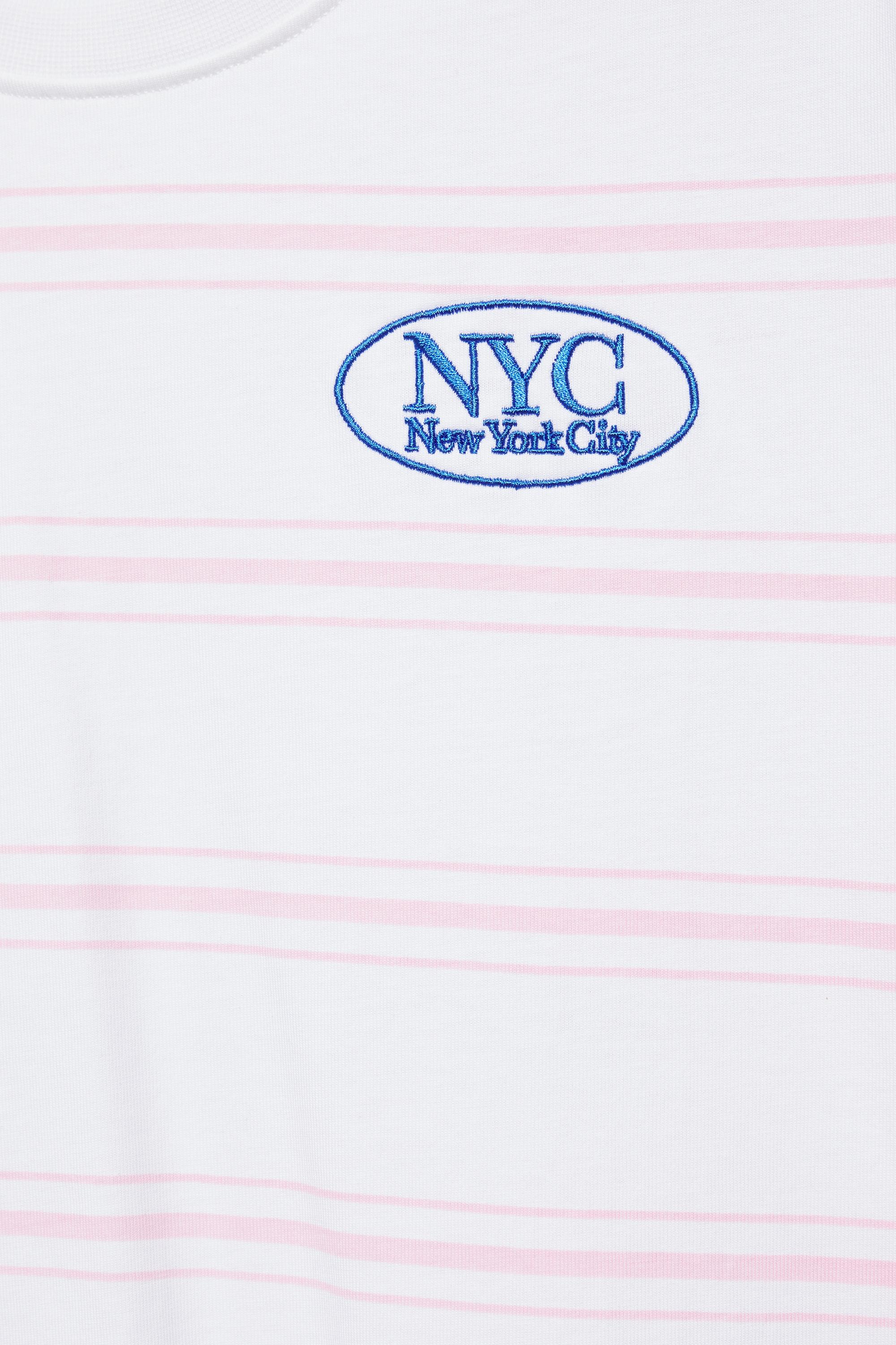 Striped NYC graphic T-shirt — Striped