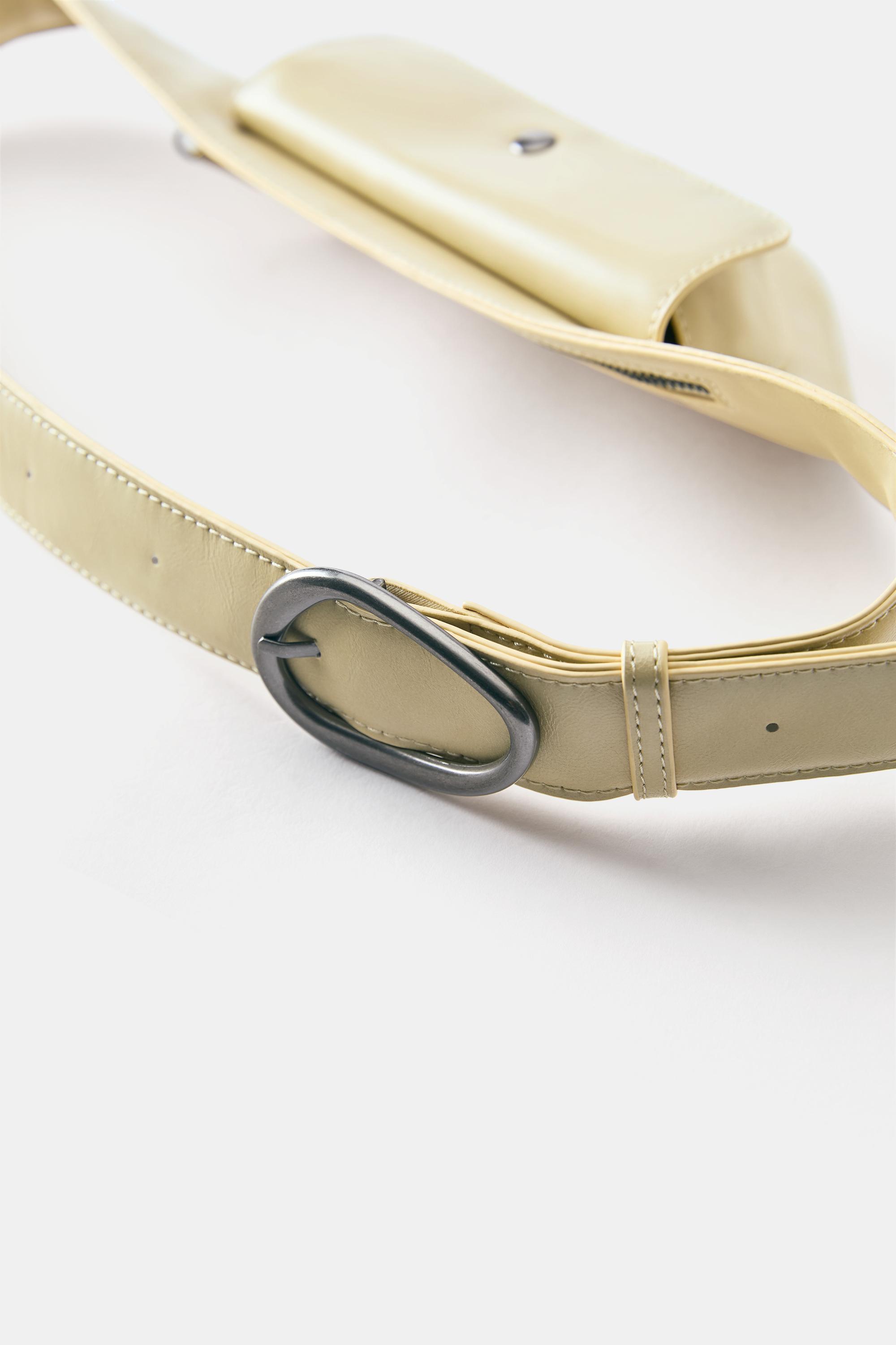 Belt bag — Ecru (alternate view)
