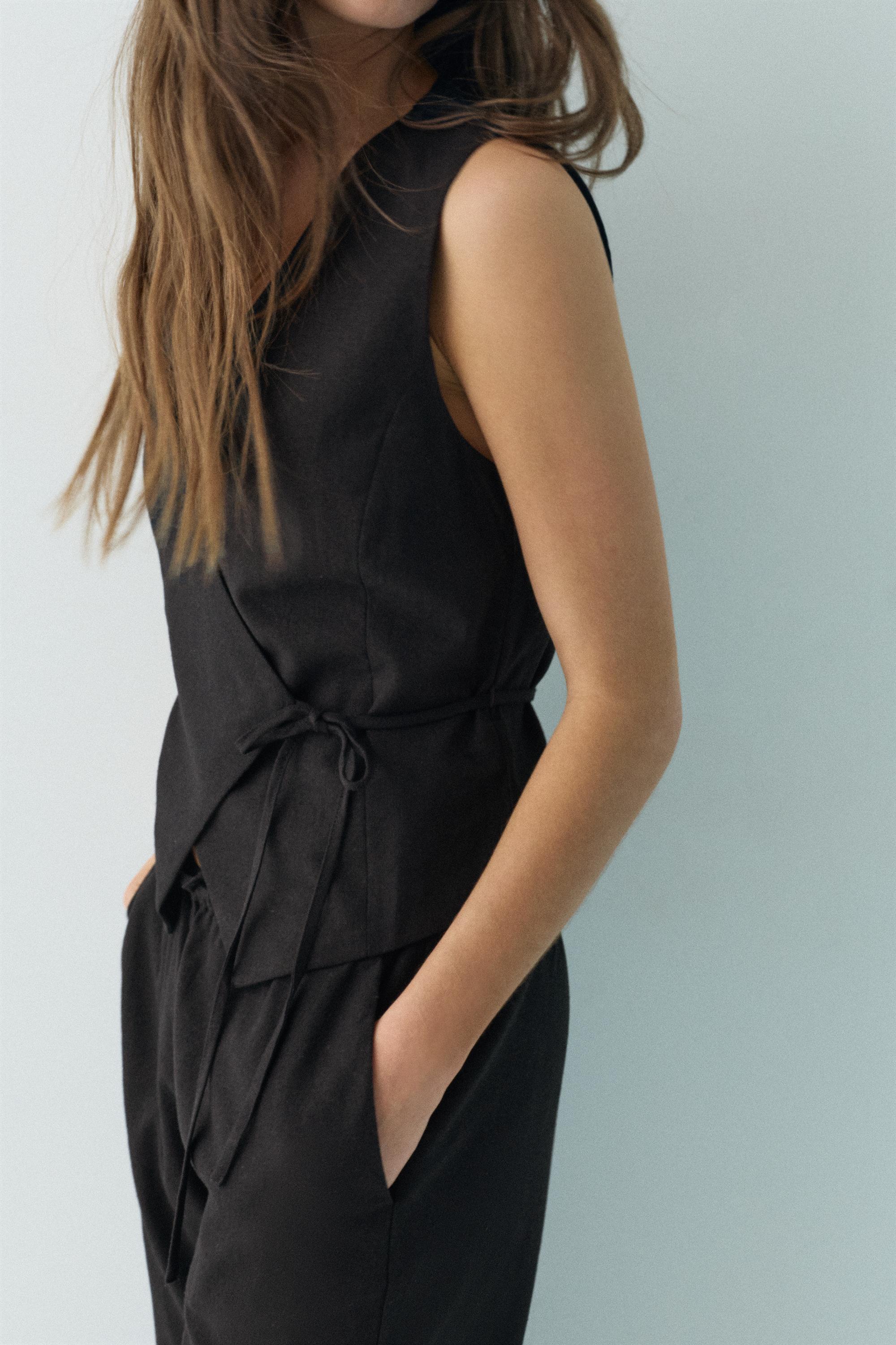 Rustik keten yelek - Görsel 72