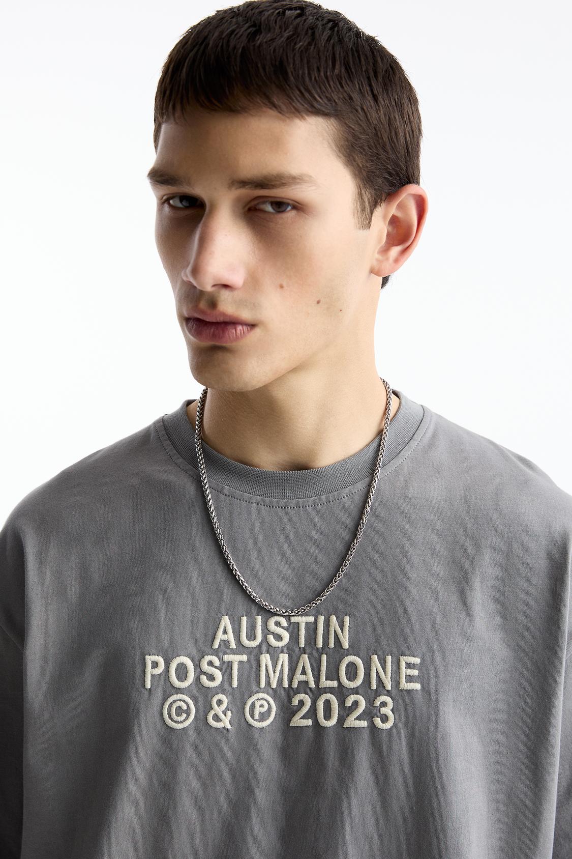 Short sleeve Post Malone T-shirt - PULL&BEAR 
