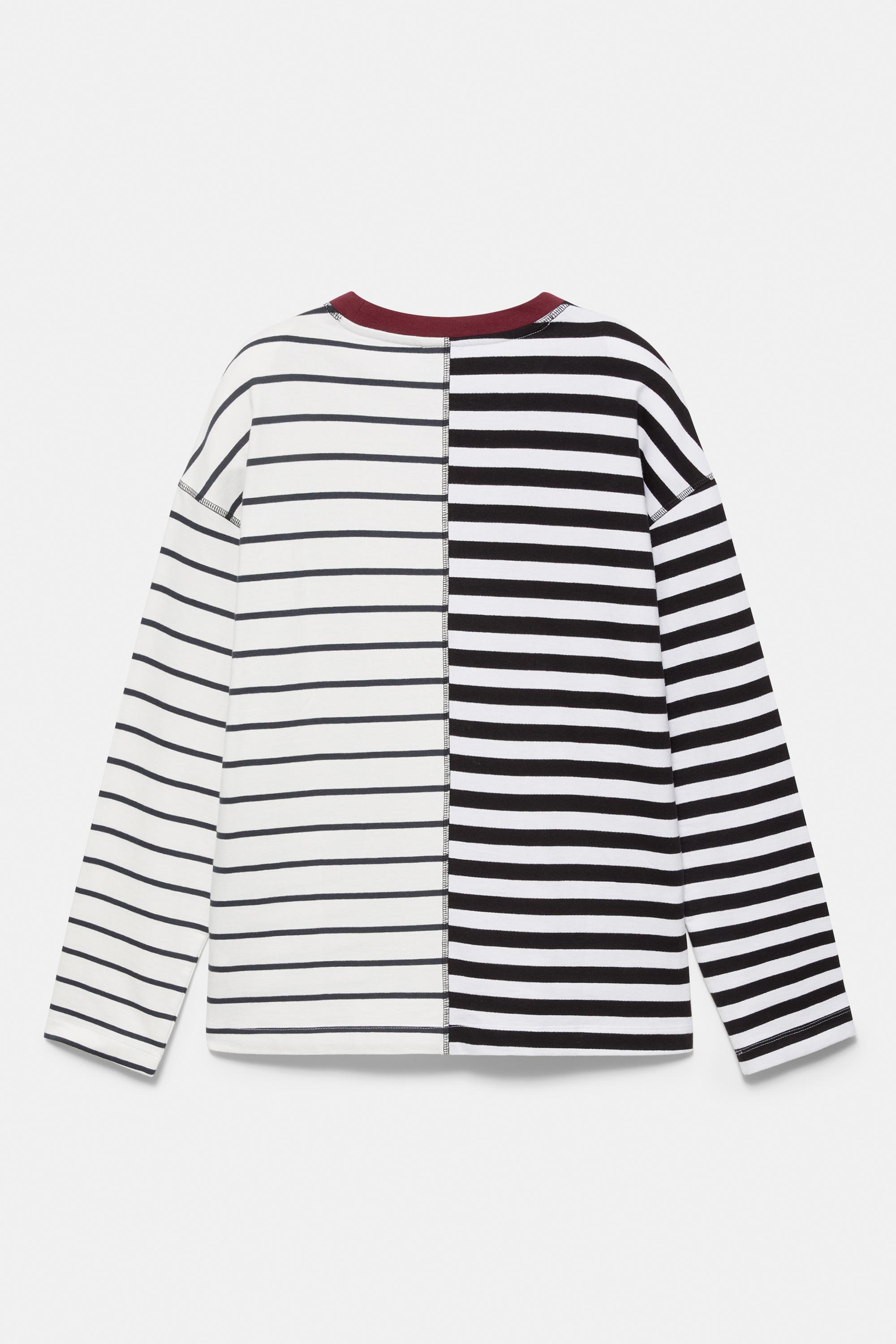 Striped relaxed fit T-shirt — Striped