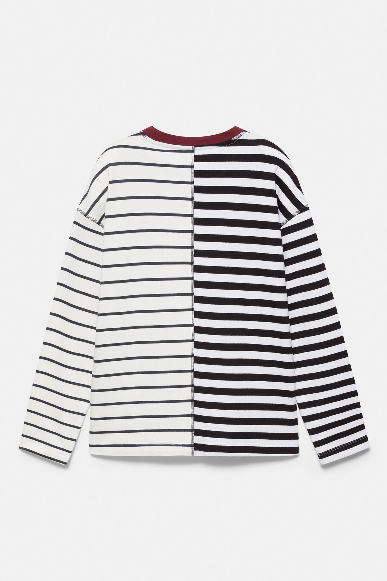 Striped relaxed fit T-shirt — Striped