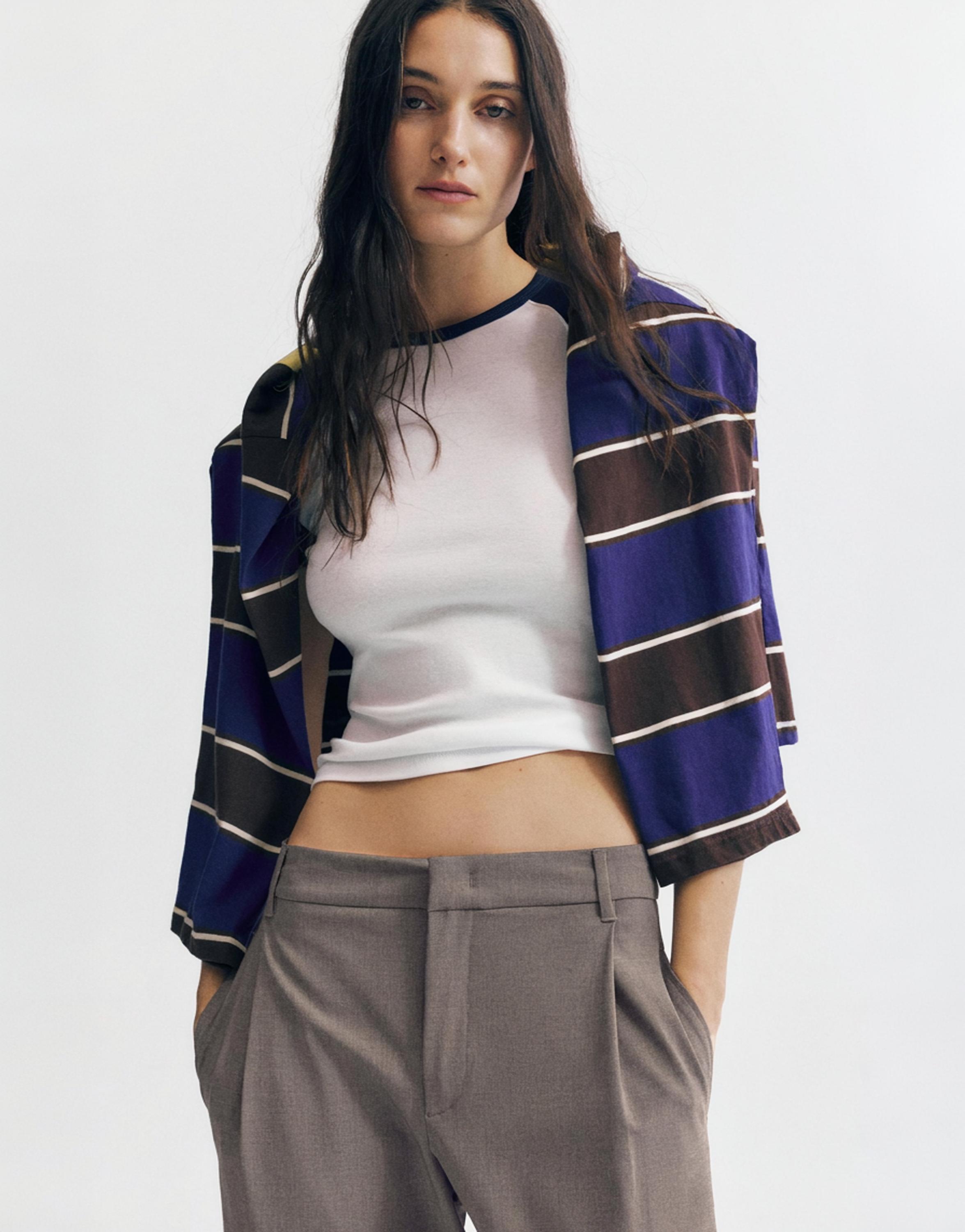 Pensli kumaş pantolon - Görsel 25