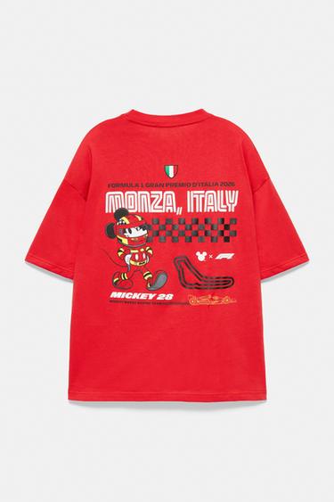 Disney x F1 Monza graphic T-shirt — Red 7