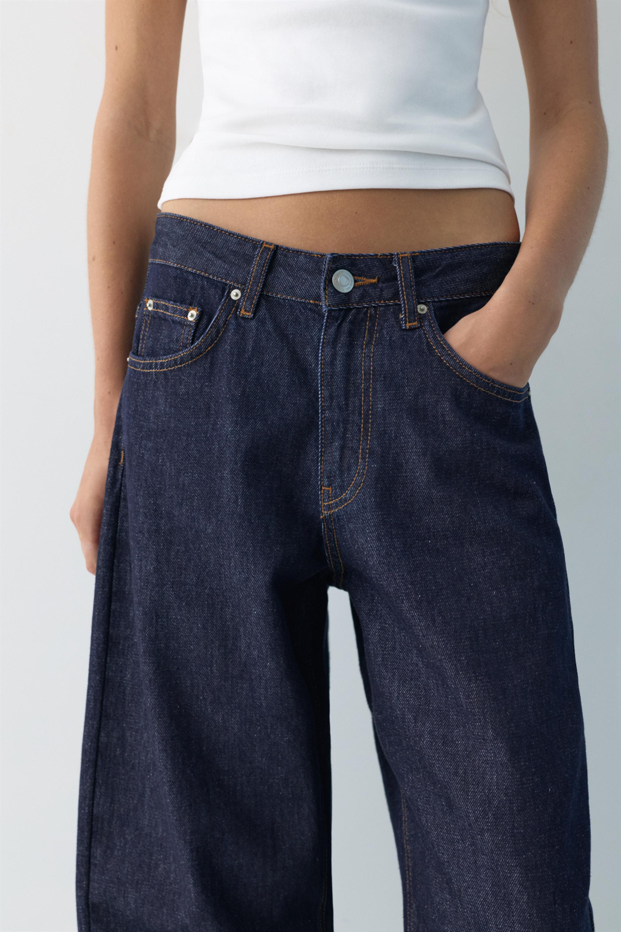 Düşük bel barrel jean - Görsel 55