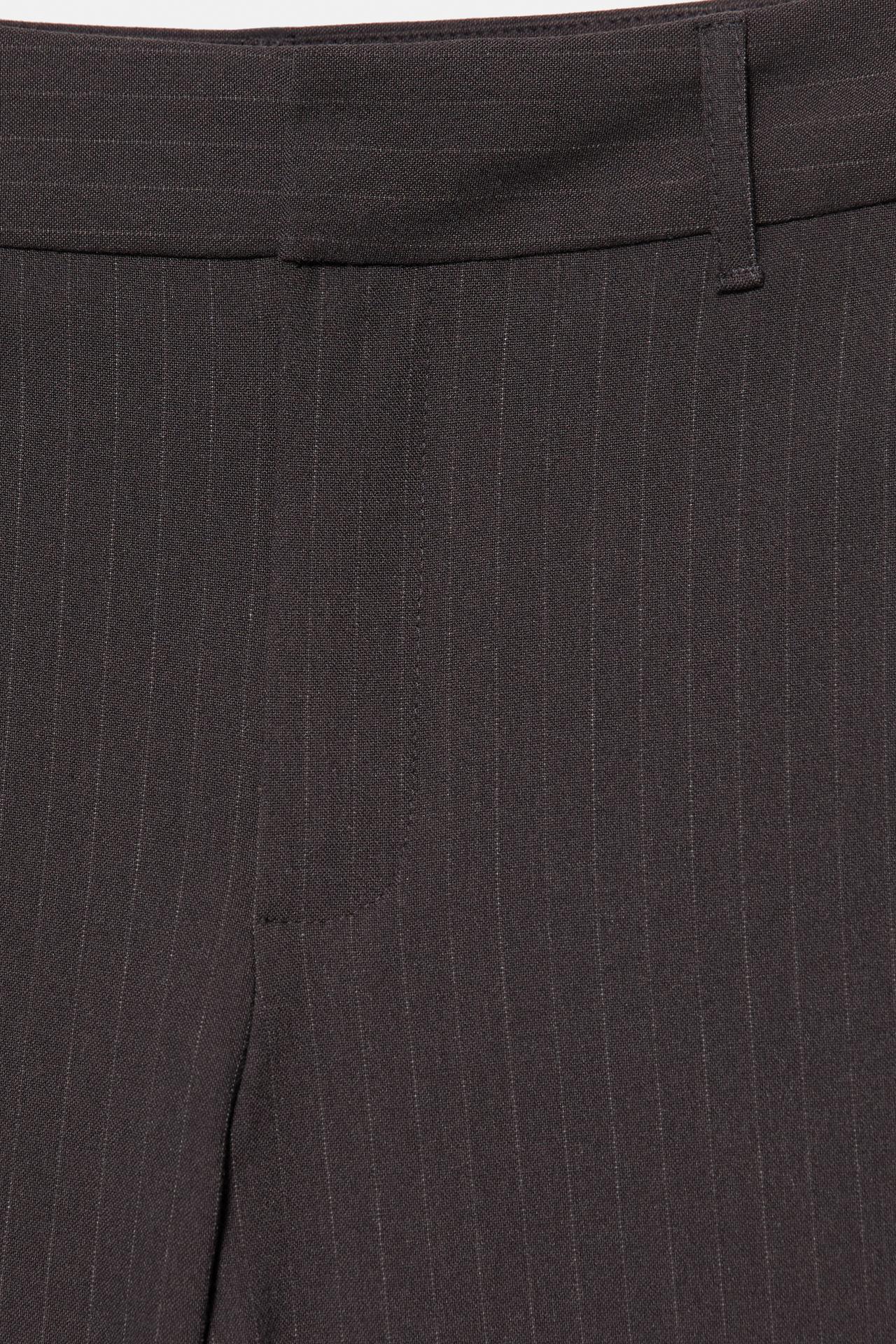 Barrel smart trousers — Brown