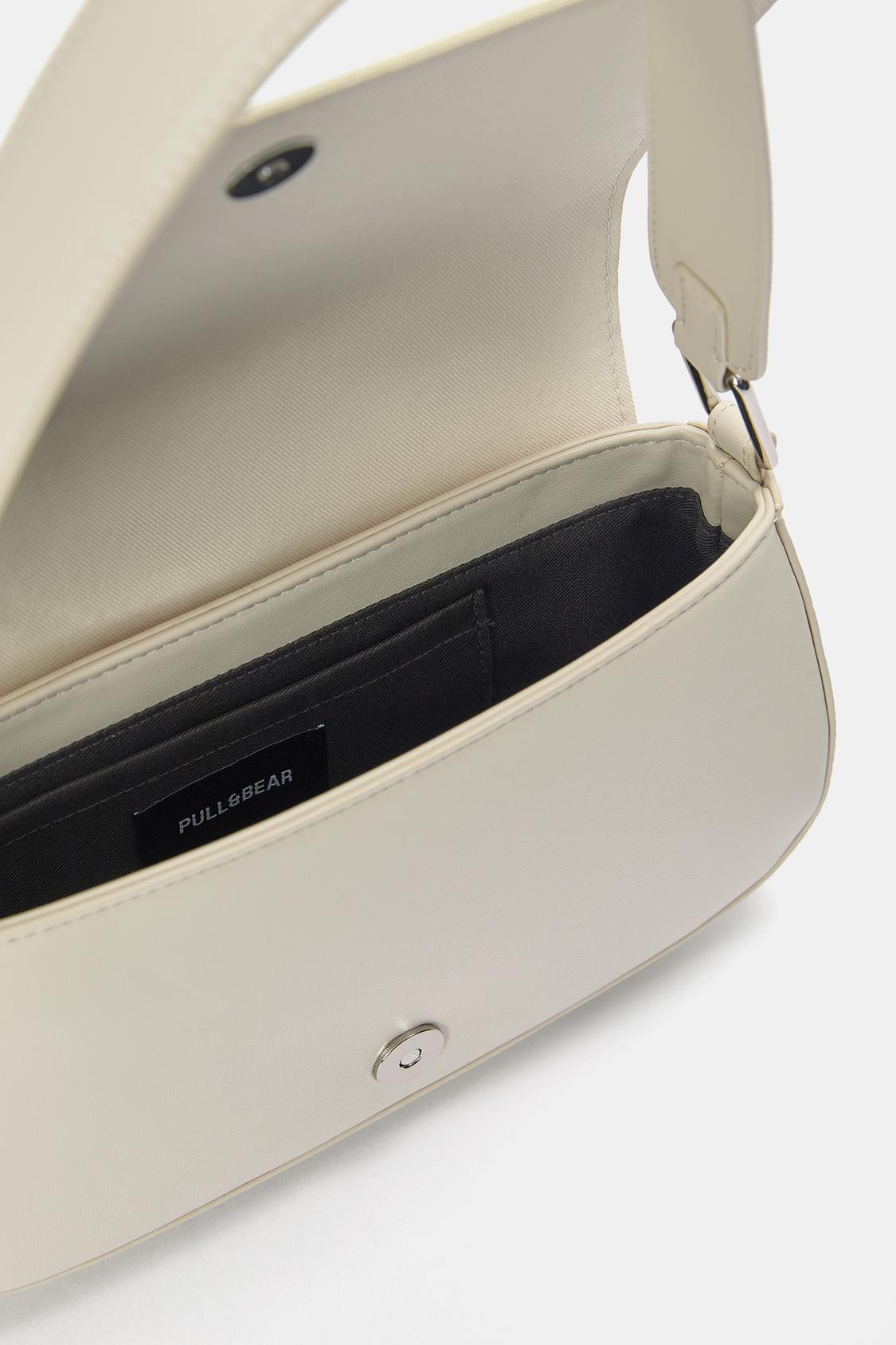 Shoulder bag with flap - pull&bear 