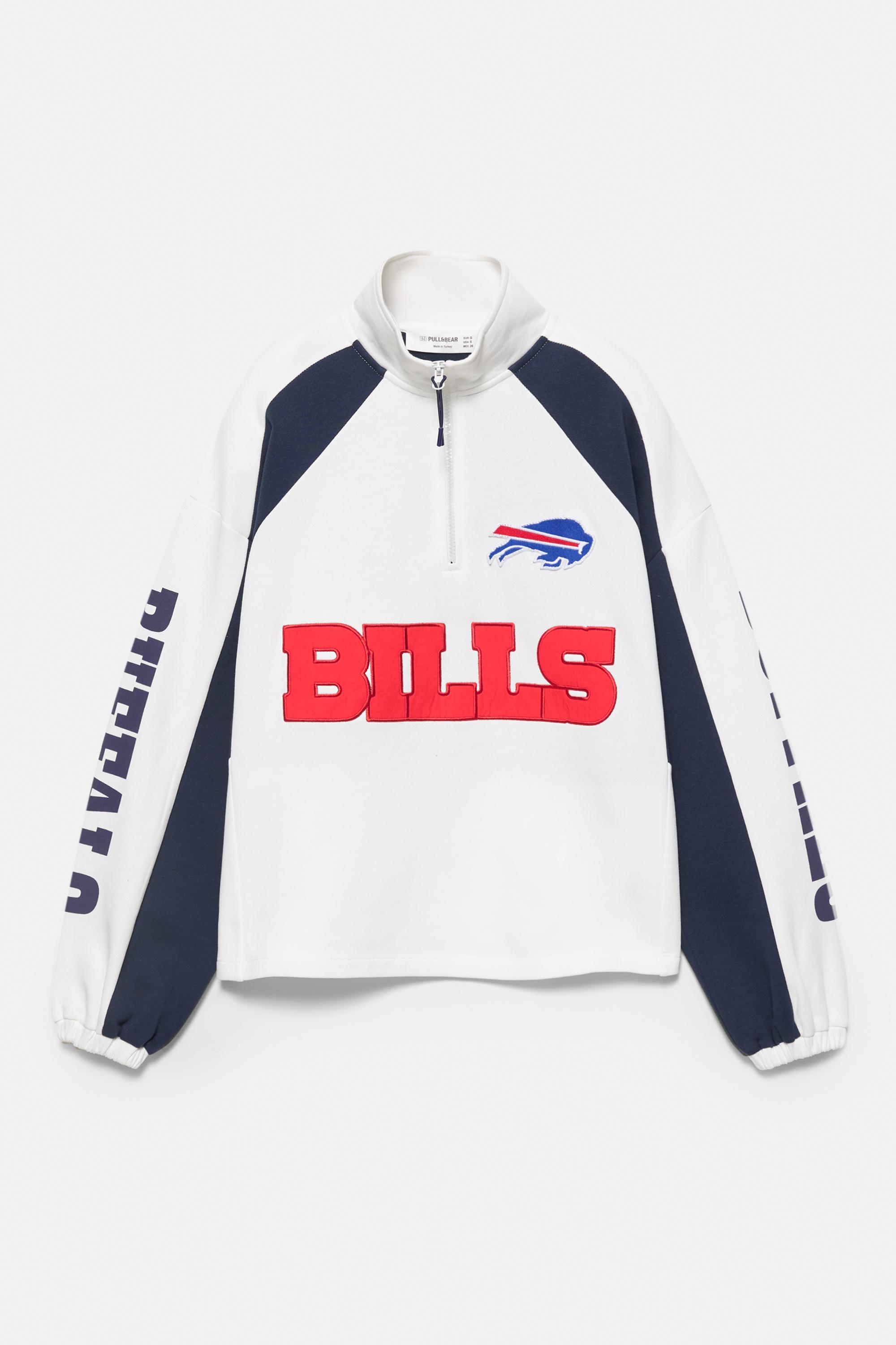 Fermuarlı NFL Bills sweatshirt - Görsel 8