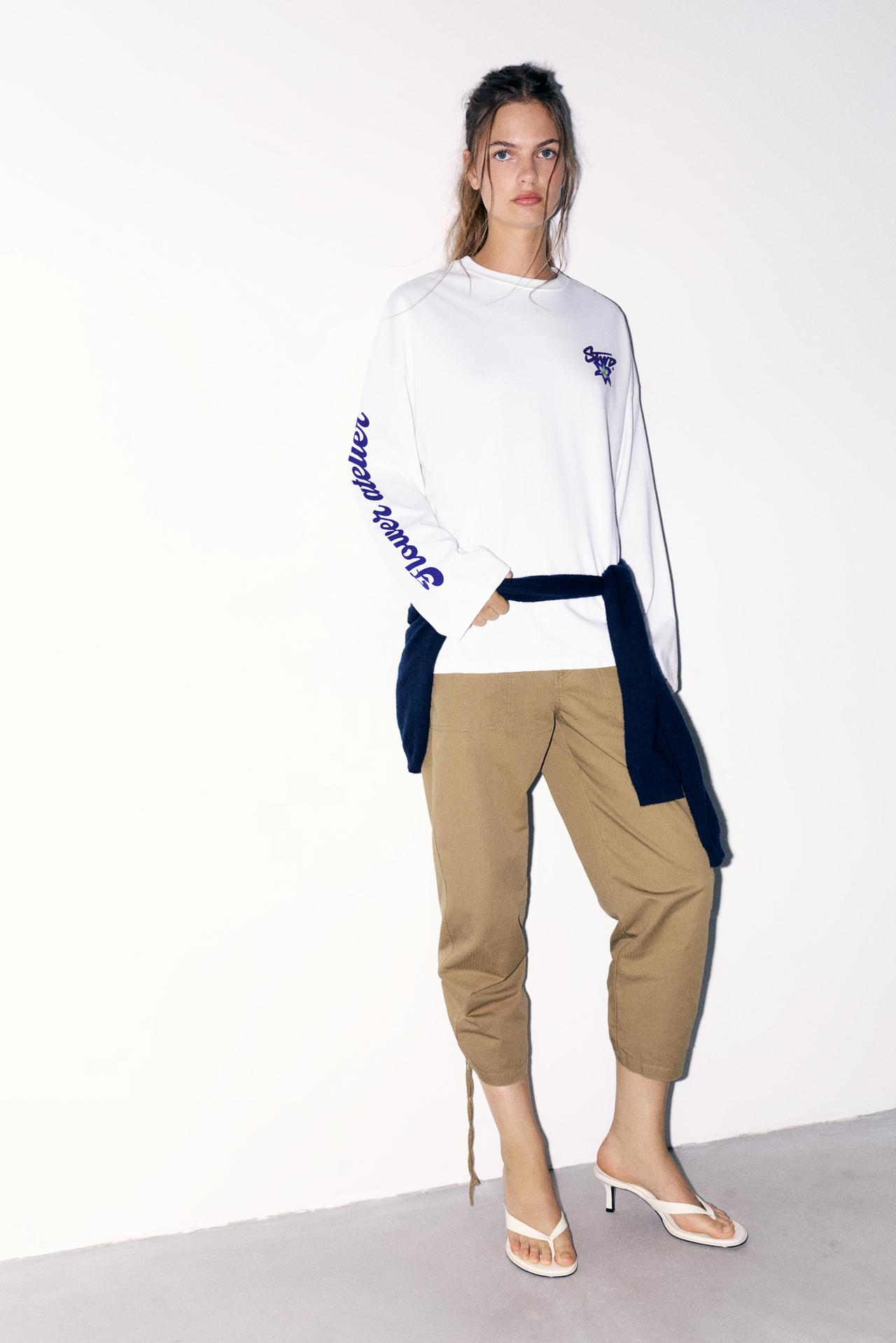 STWD flower graphic T-shirt — White