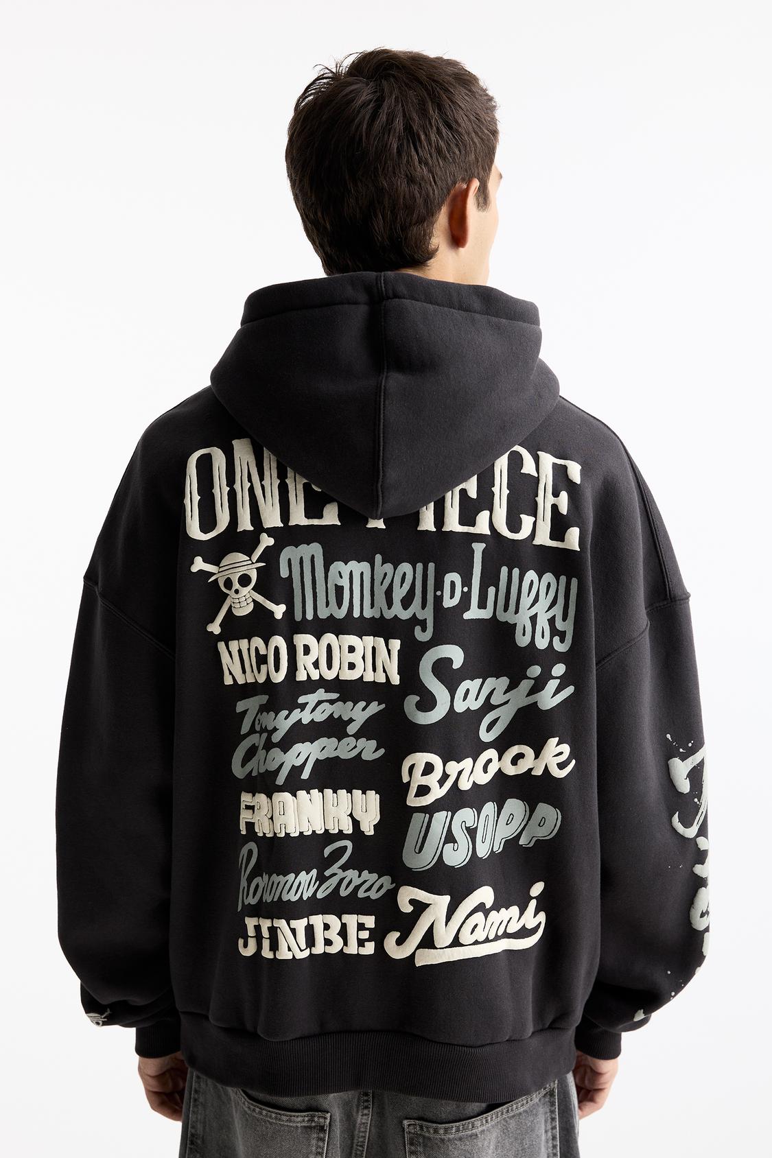 One Piece Sudaderas De Pull&bear Sudadera One Piece Pull&Bear