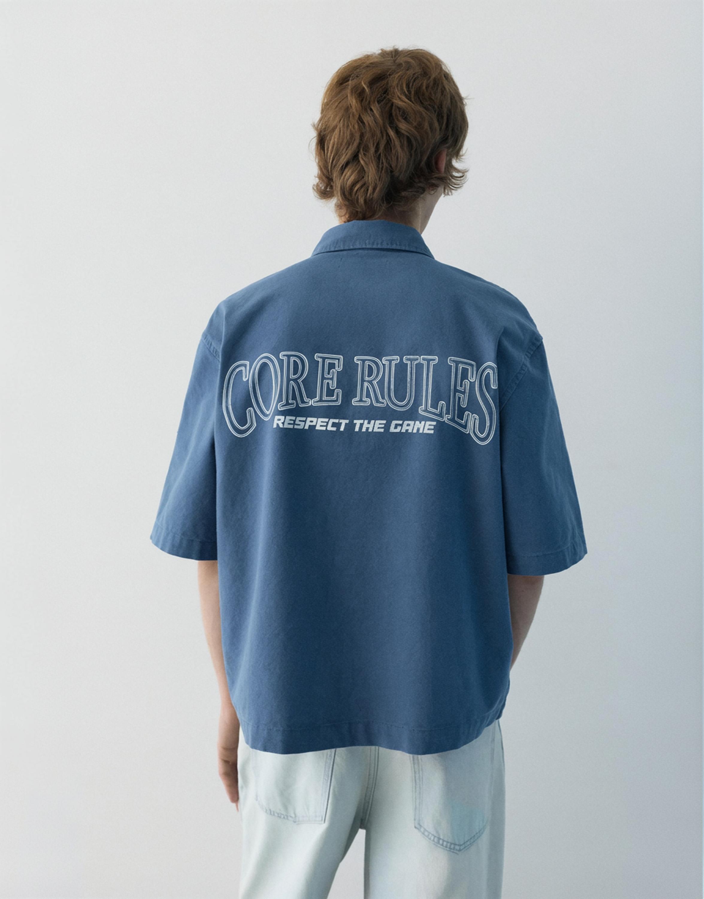 Kısa kollu STWD Studio gömlek - Görsel 7