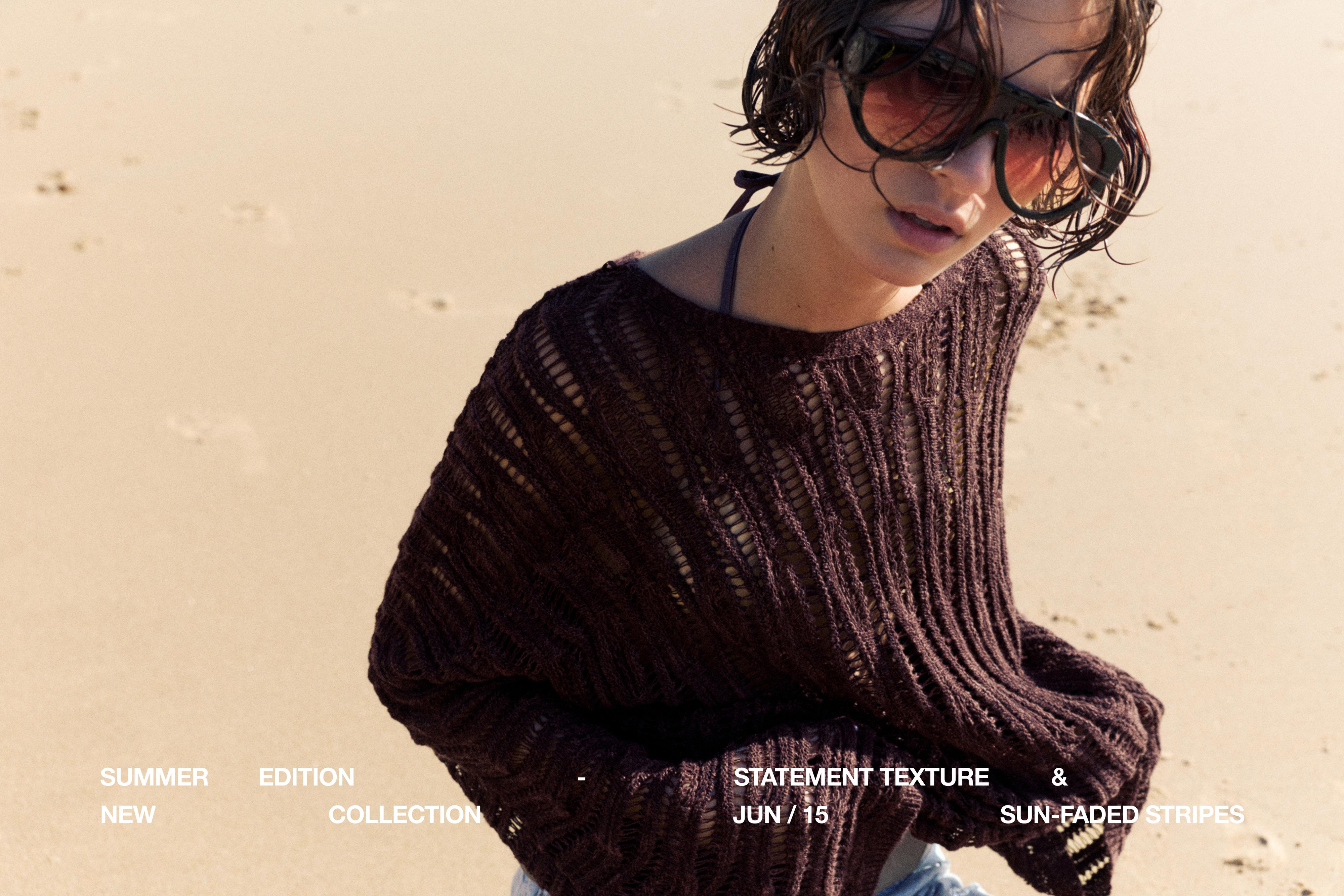 Cutwork jumper — Brown
