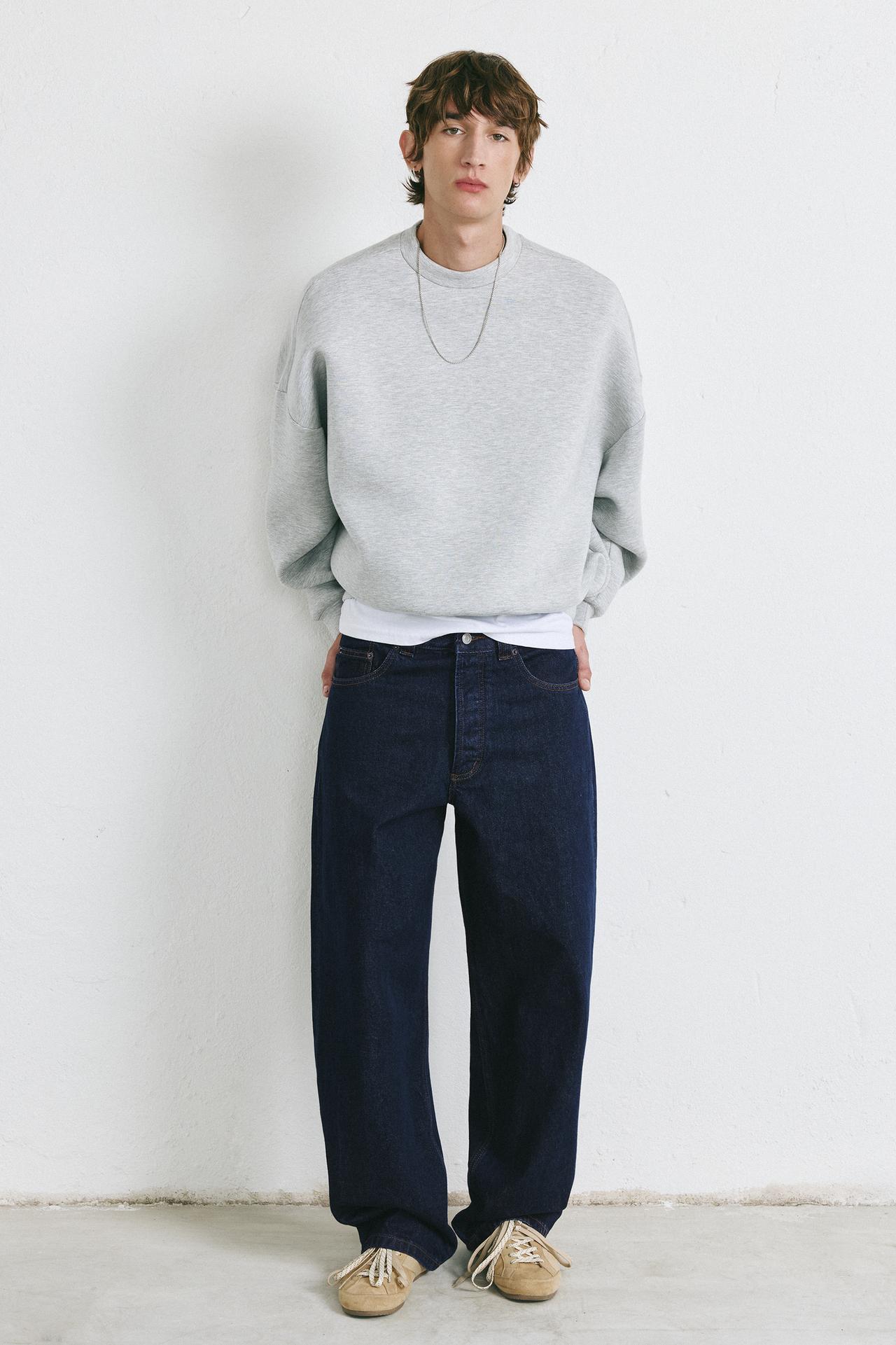Relaxed fit jeans — Navy