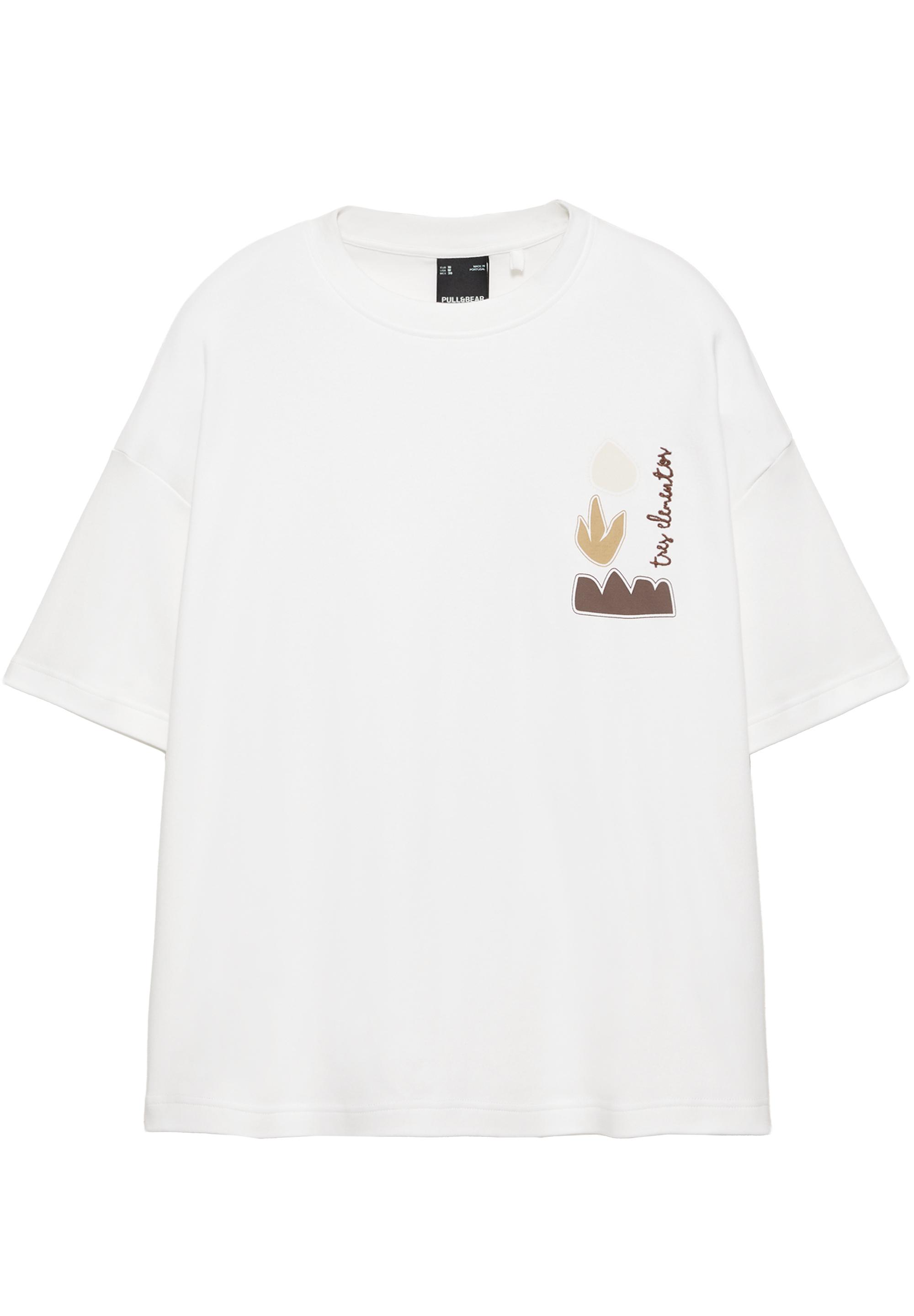 Short sleeve graphic T-shirt — Off white