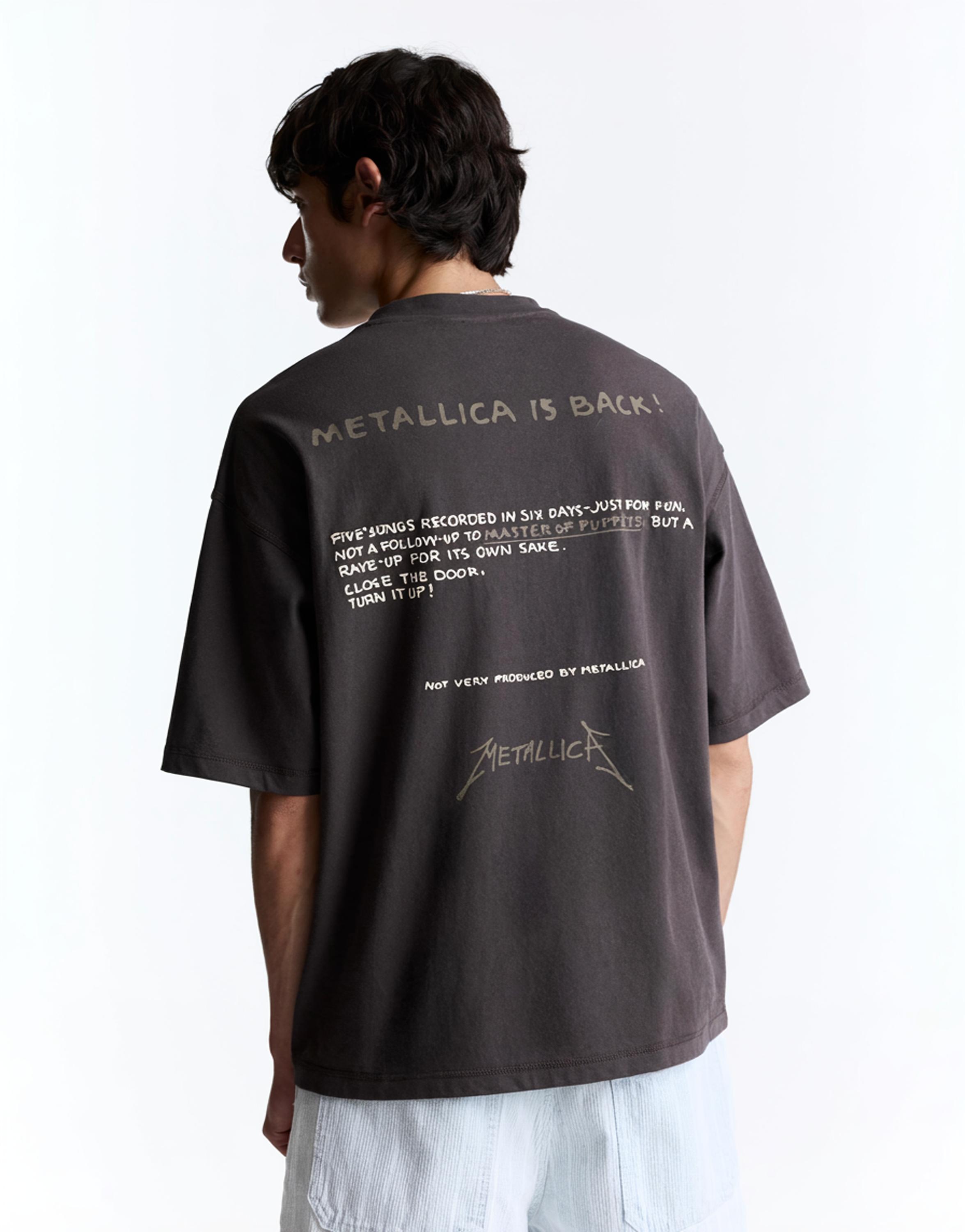 Metallica T-shirt — Anthracite grey