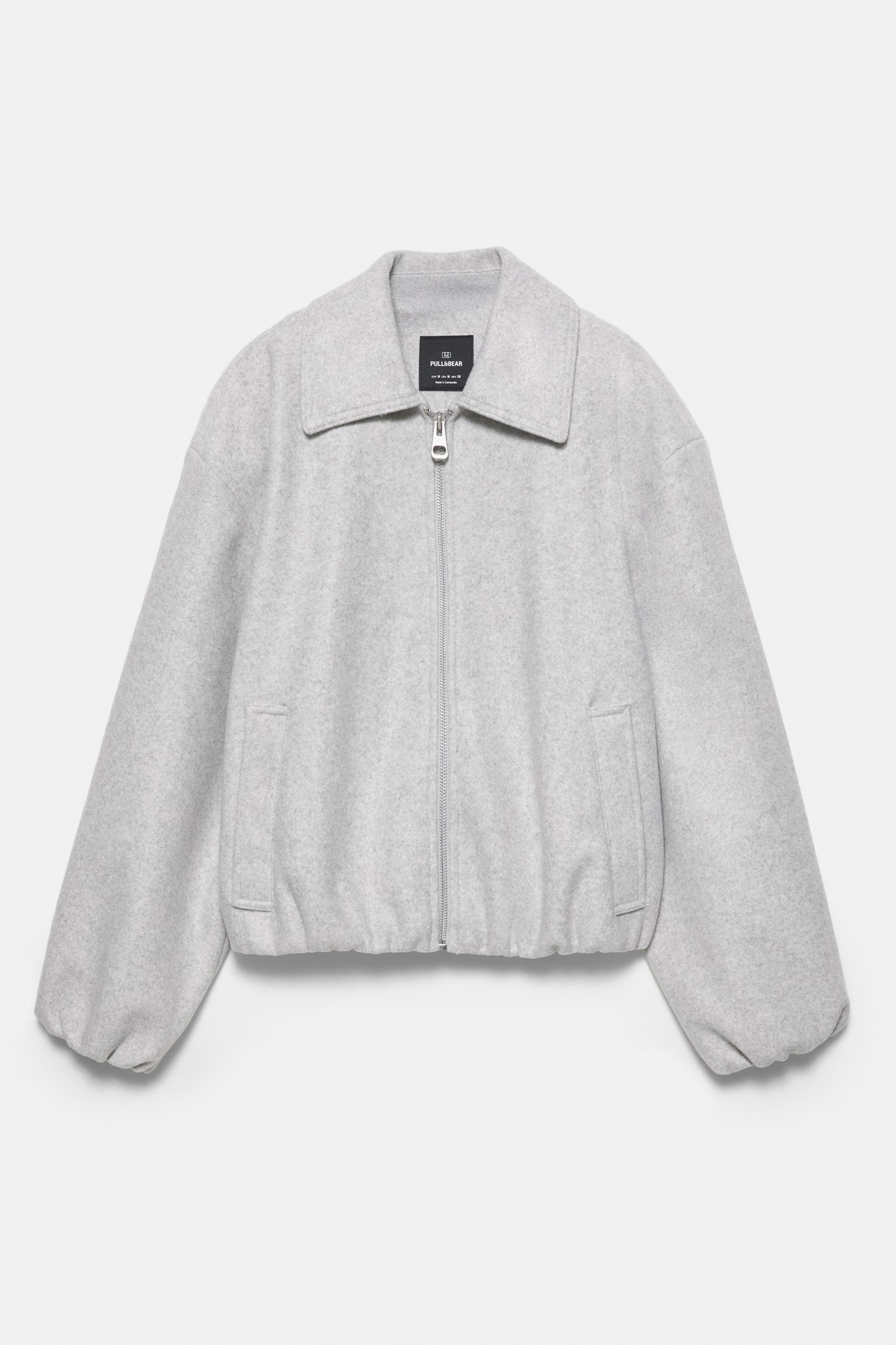 Yumuşak kumaş balon ceket - Görsel 32