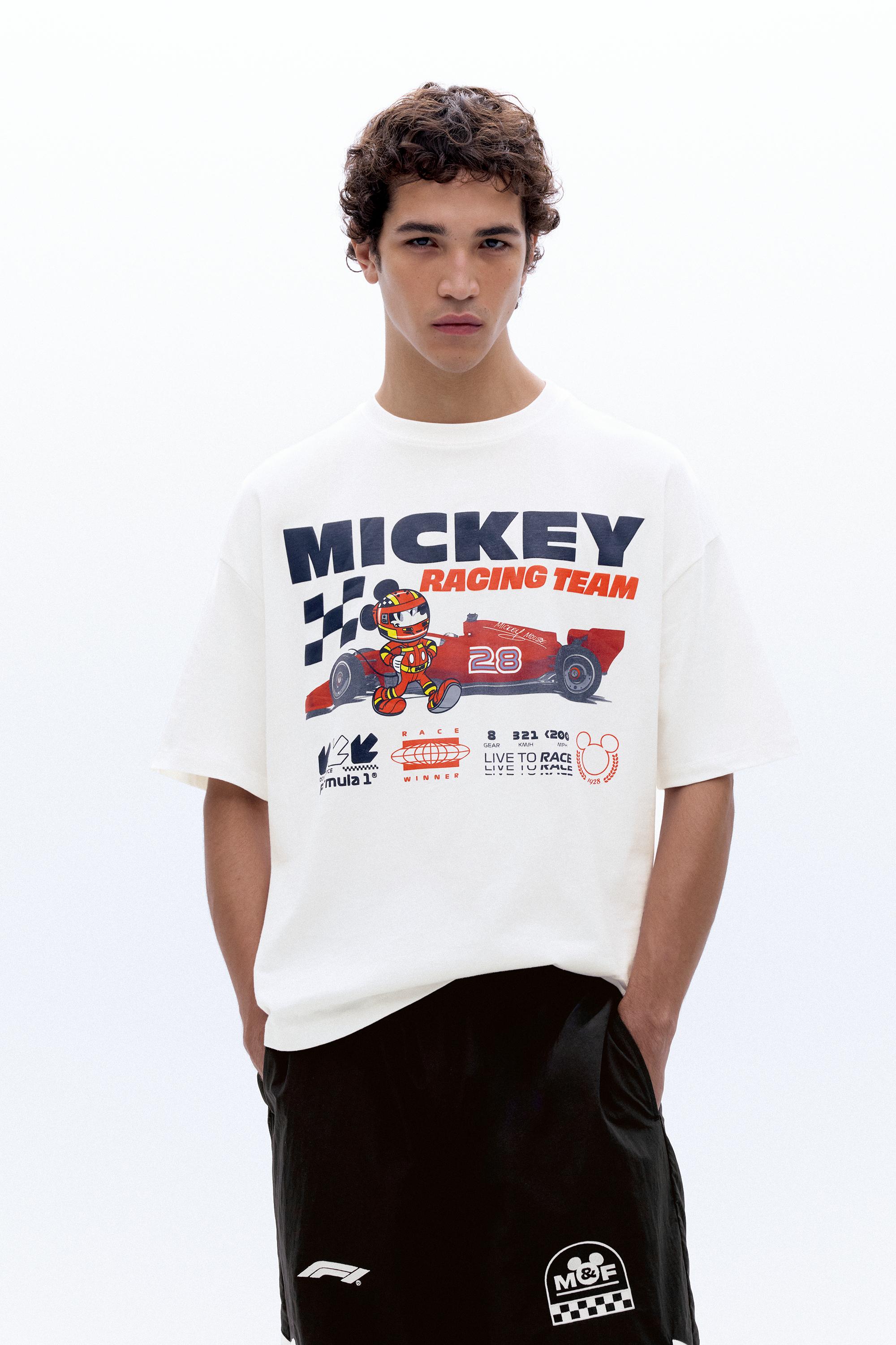 Camiseta Disney x F1 Mickey Racing Team