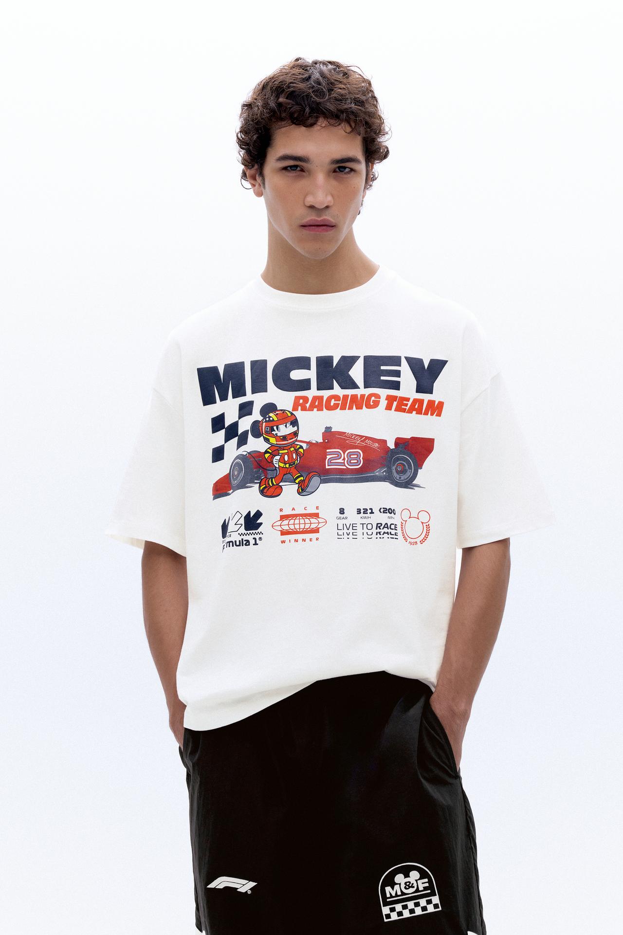 Disney x F1 Mickey Racing Team T-shirt — Off white