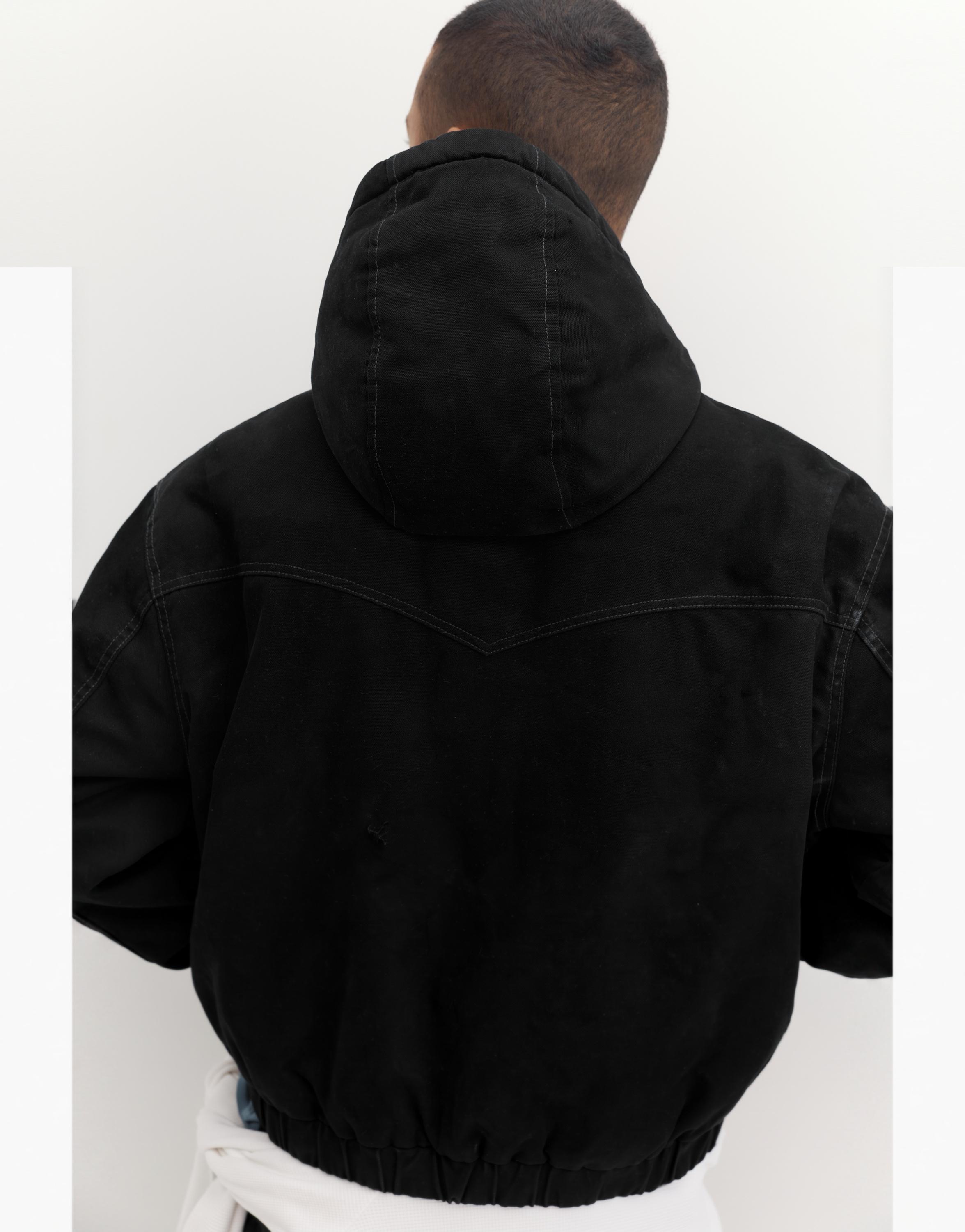 Pull&Bear Kapüşonlu bomber ceket görsel 4