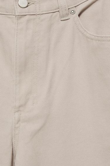 Straight-leg trousers — Stone 8