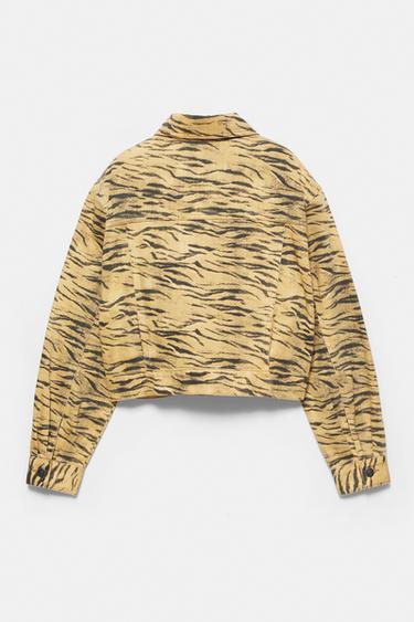 Animal print jacket — Orange 6