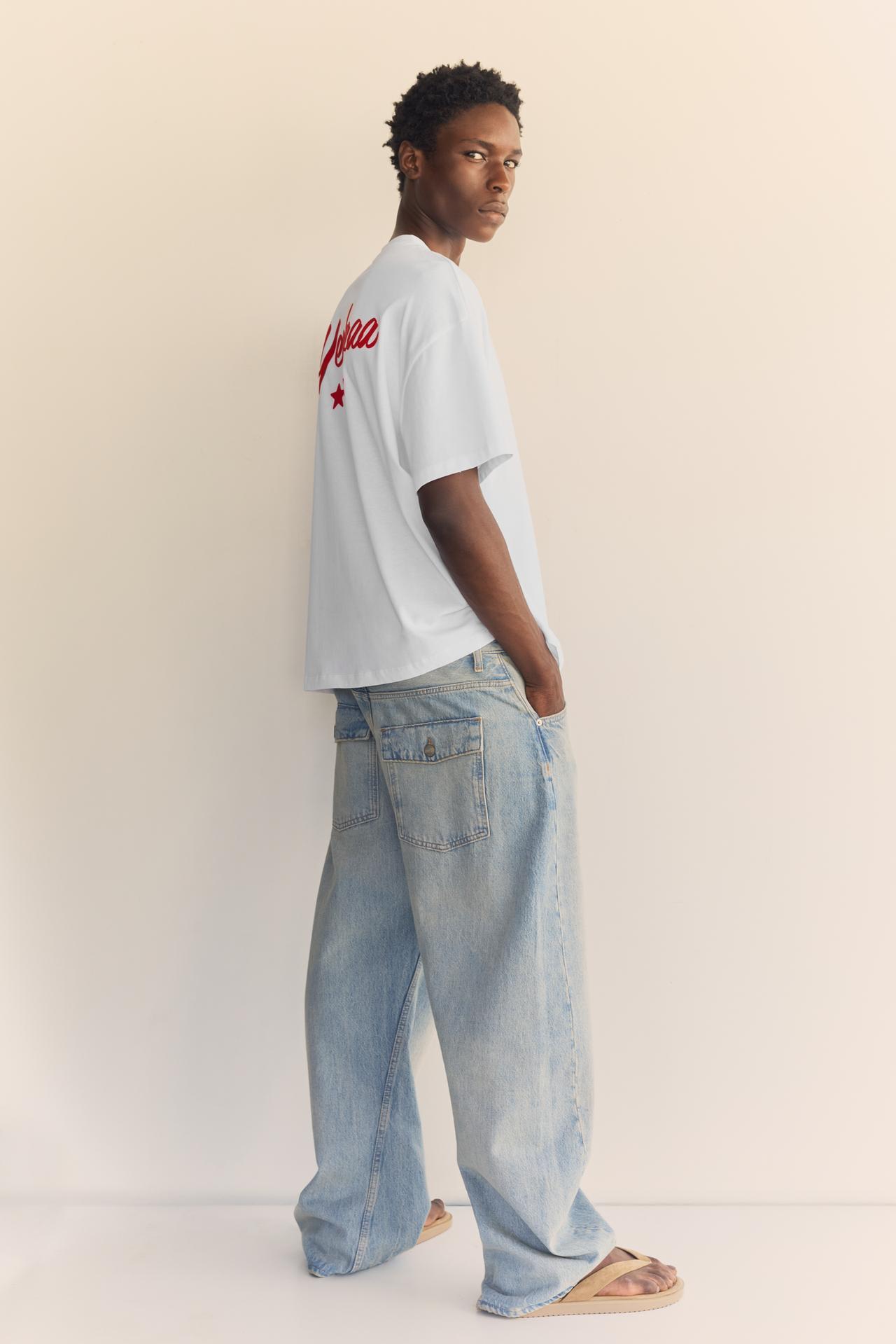Cowboy graphic T-shirt — Off white
