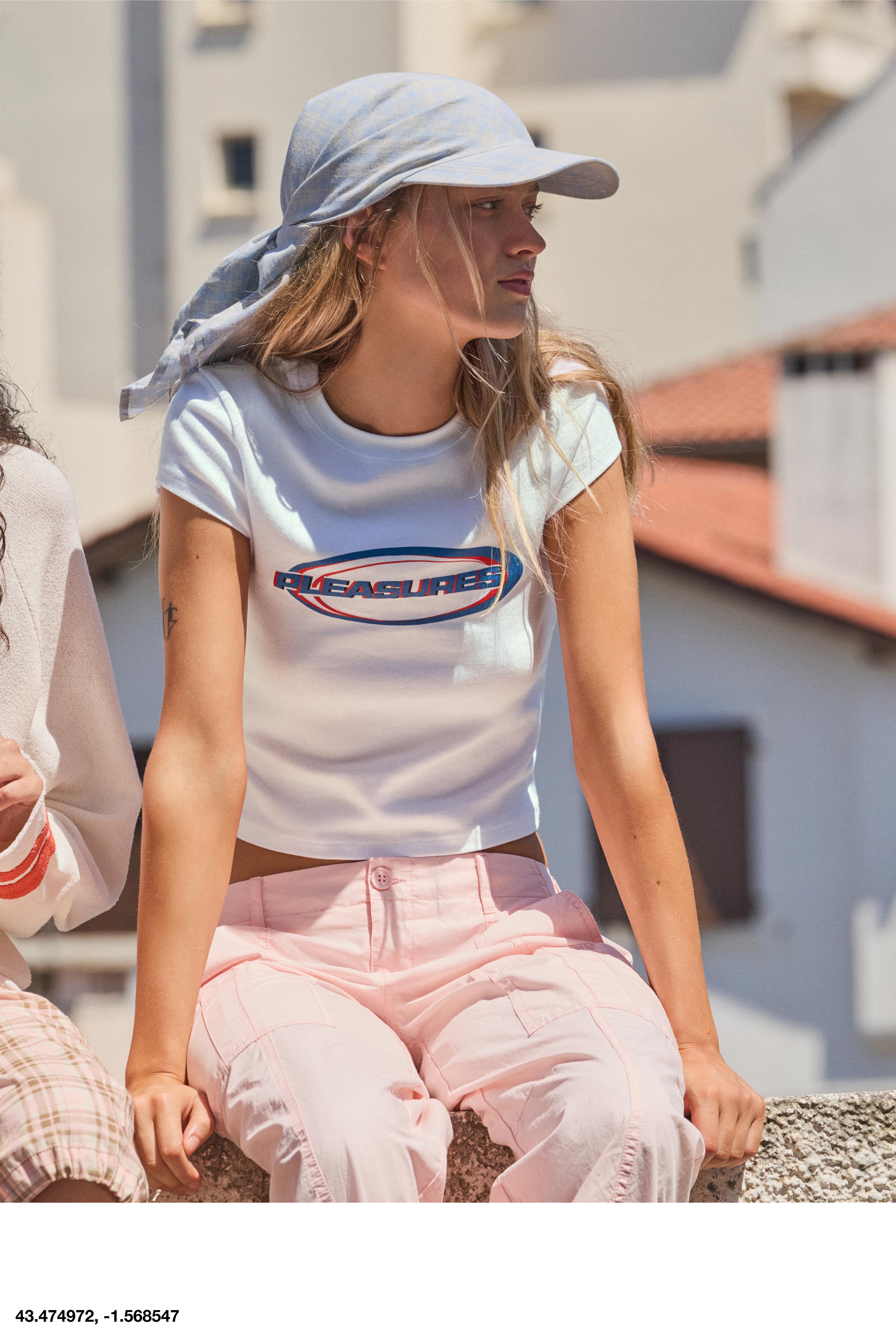 Pleasures x STWD T-shirt — White