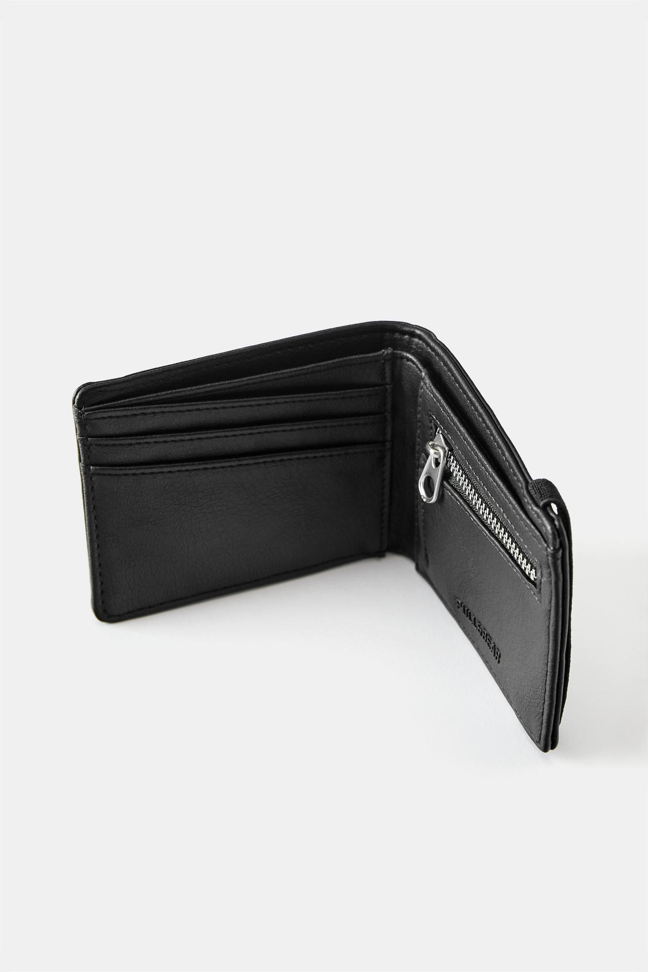 Plain wallet — Black