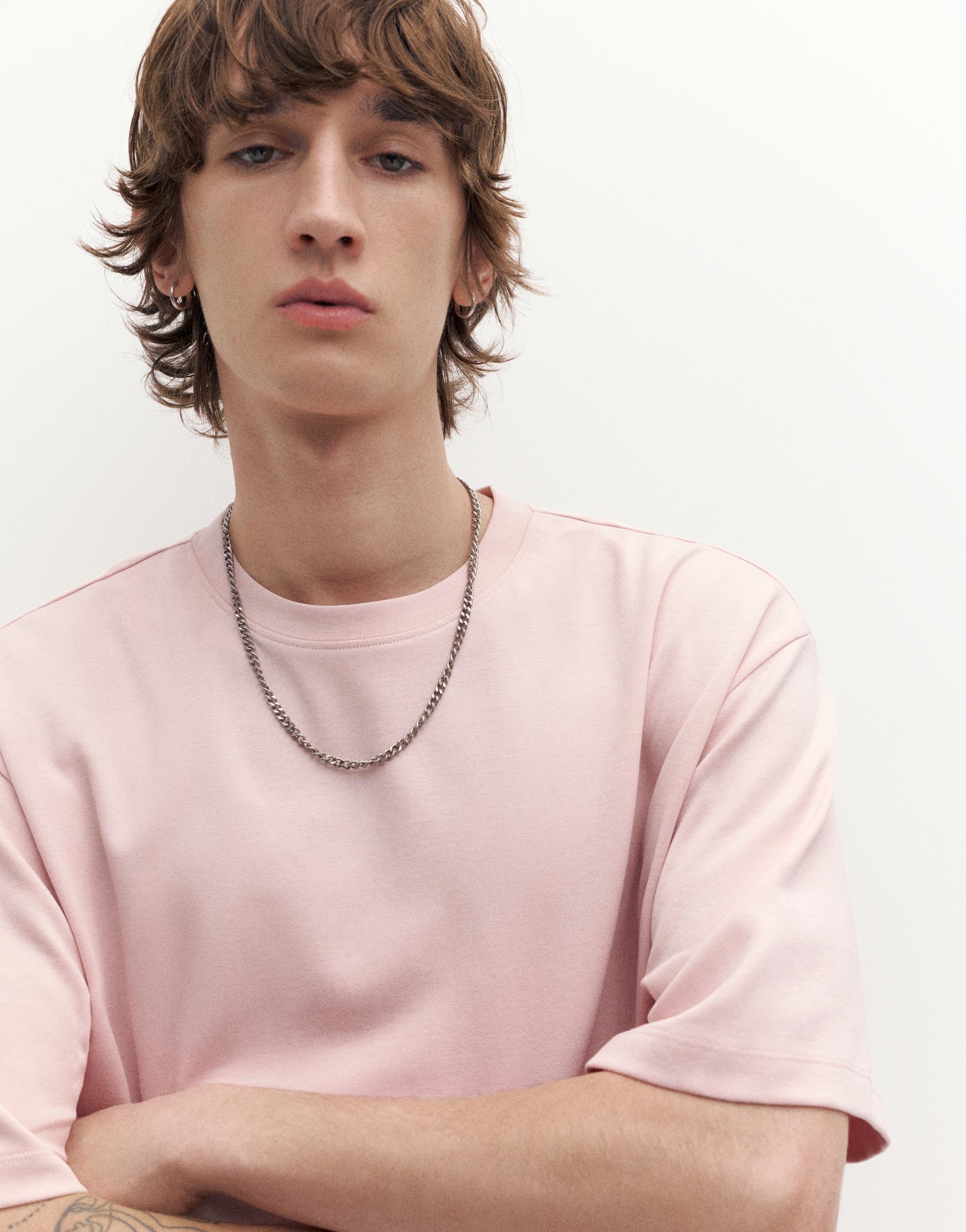 Boxy T-shirt — Pink