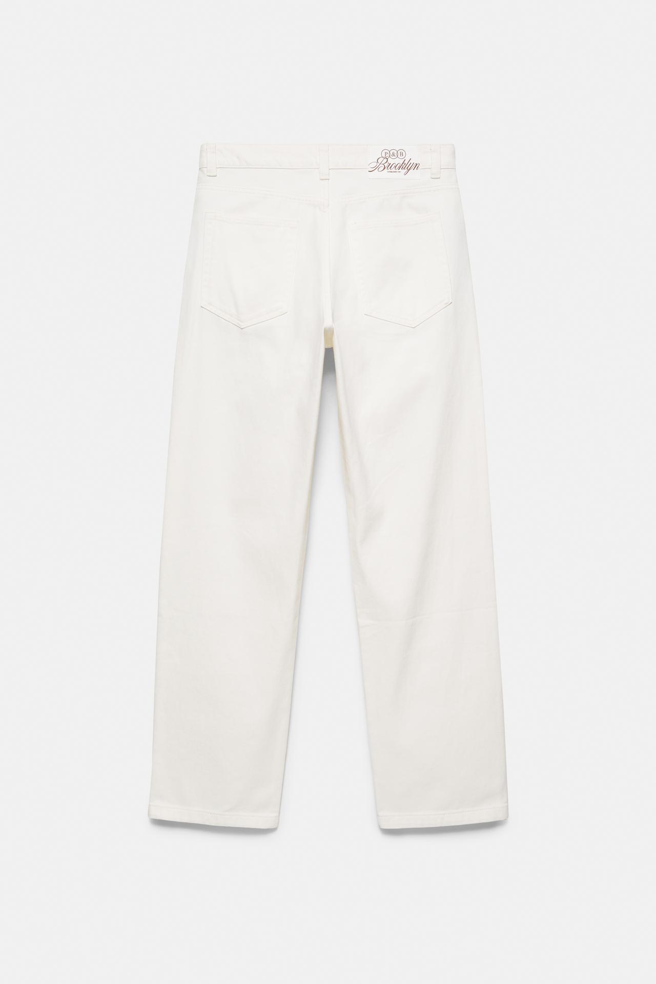 Straight-leg trousers — Tan