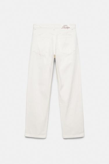 Straight-leg trousers — Tan 7