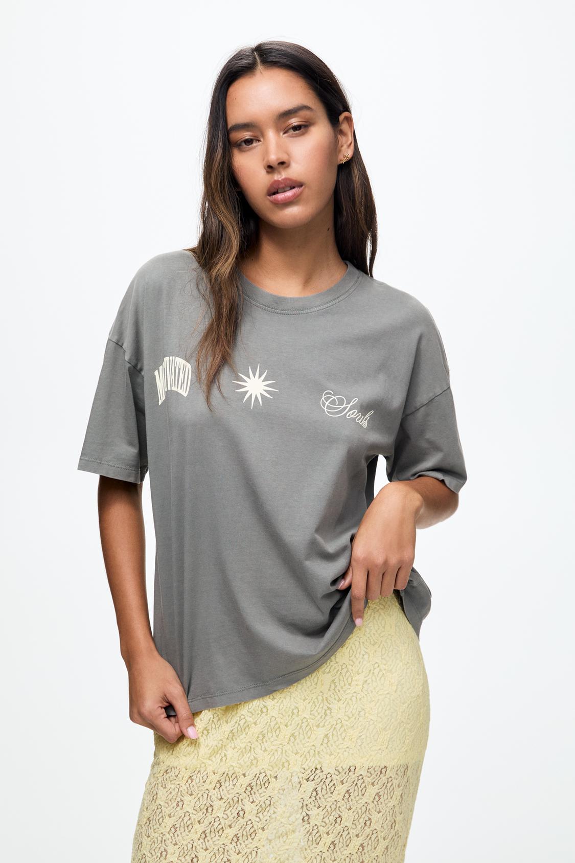 T-Shirt Motivated Souls - PULL&BEAR