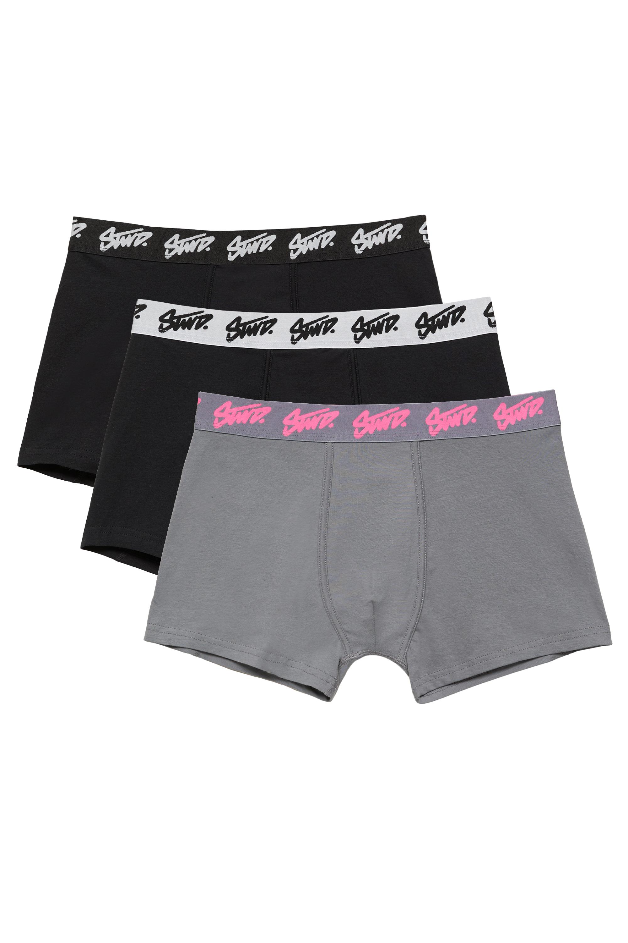 Pull&Bear 3'lü boxer seti görsel 4