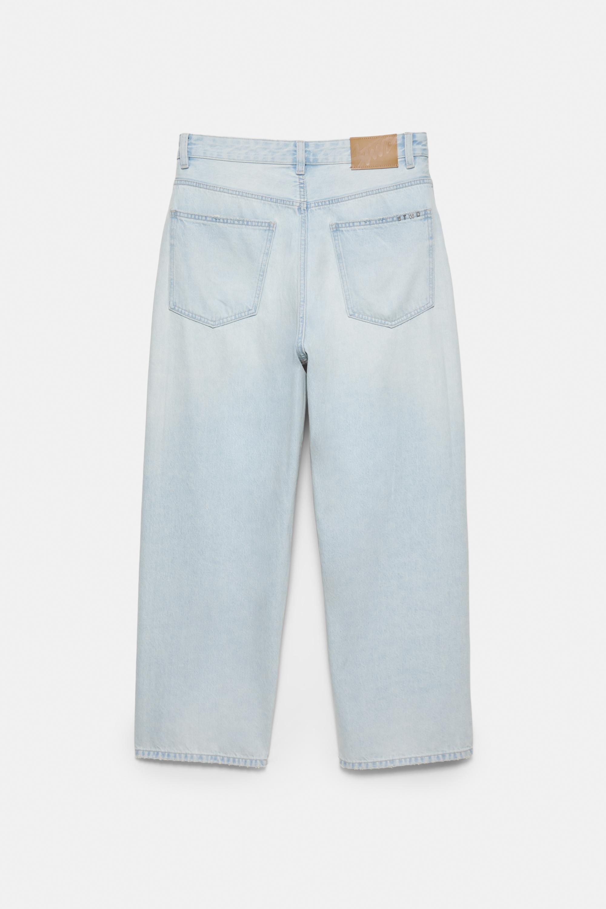 Relaxed fit baggy jeans — Pale blue