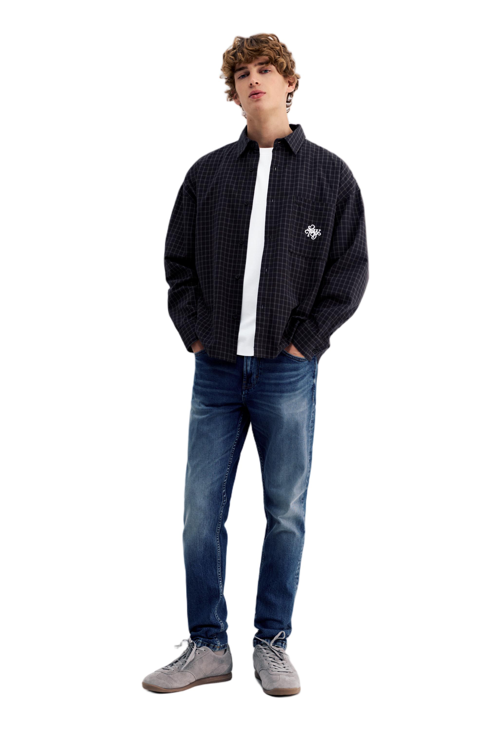 Slim fit jeans — Medium blue